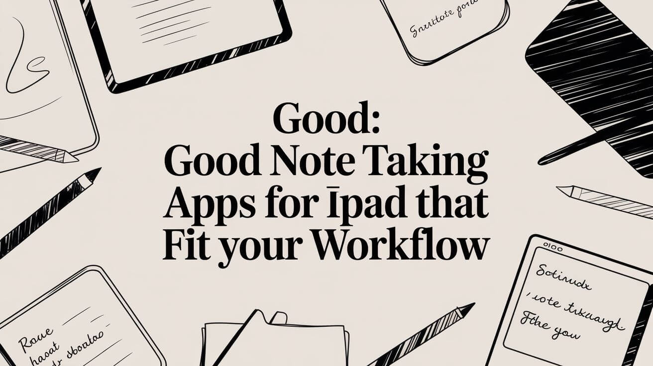 The Best Note Taking Apps for iPad That Just Work