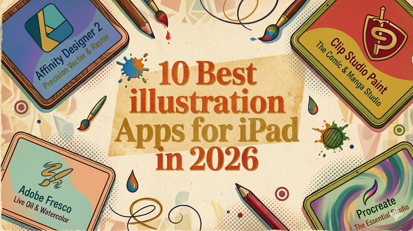 10 Best Illustration Apps for iPad in 2026