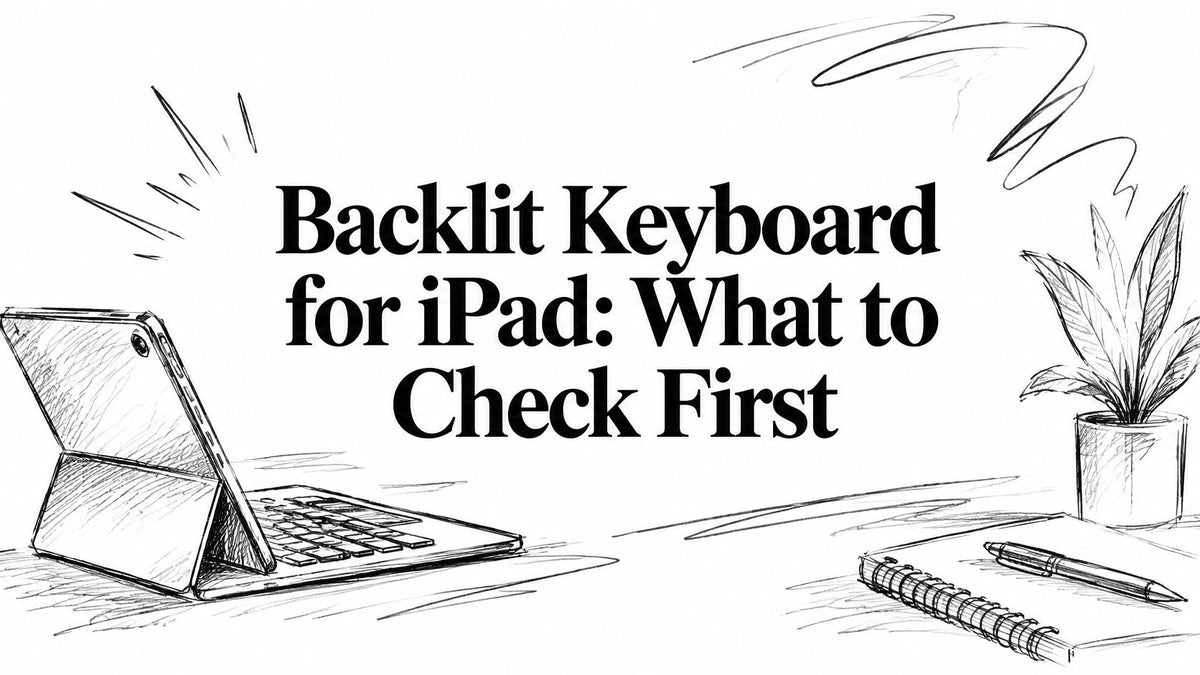 Backlit Keyboard for iPad: What to Check First