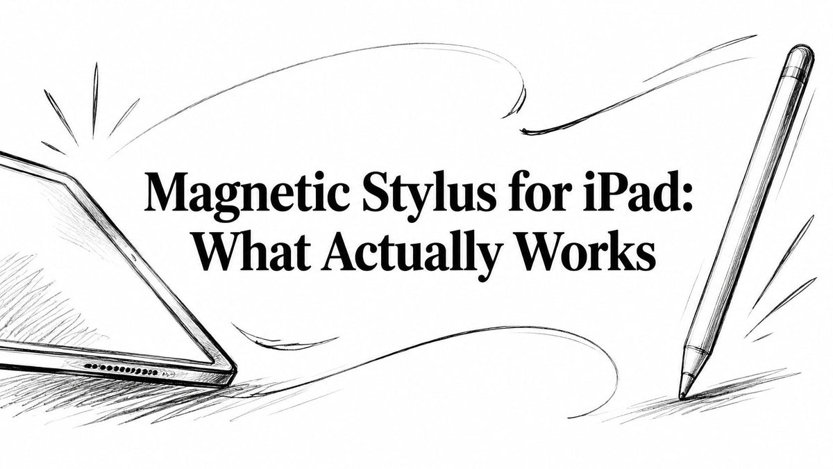 Magnetic Stylus for iPad: What Actually Works