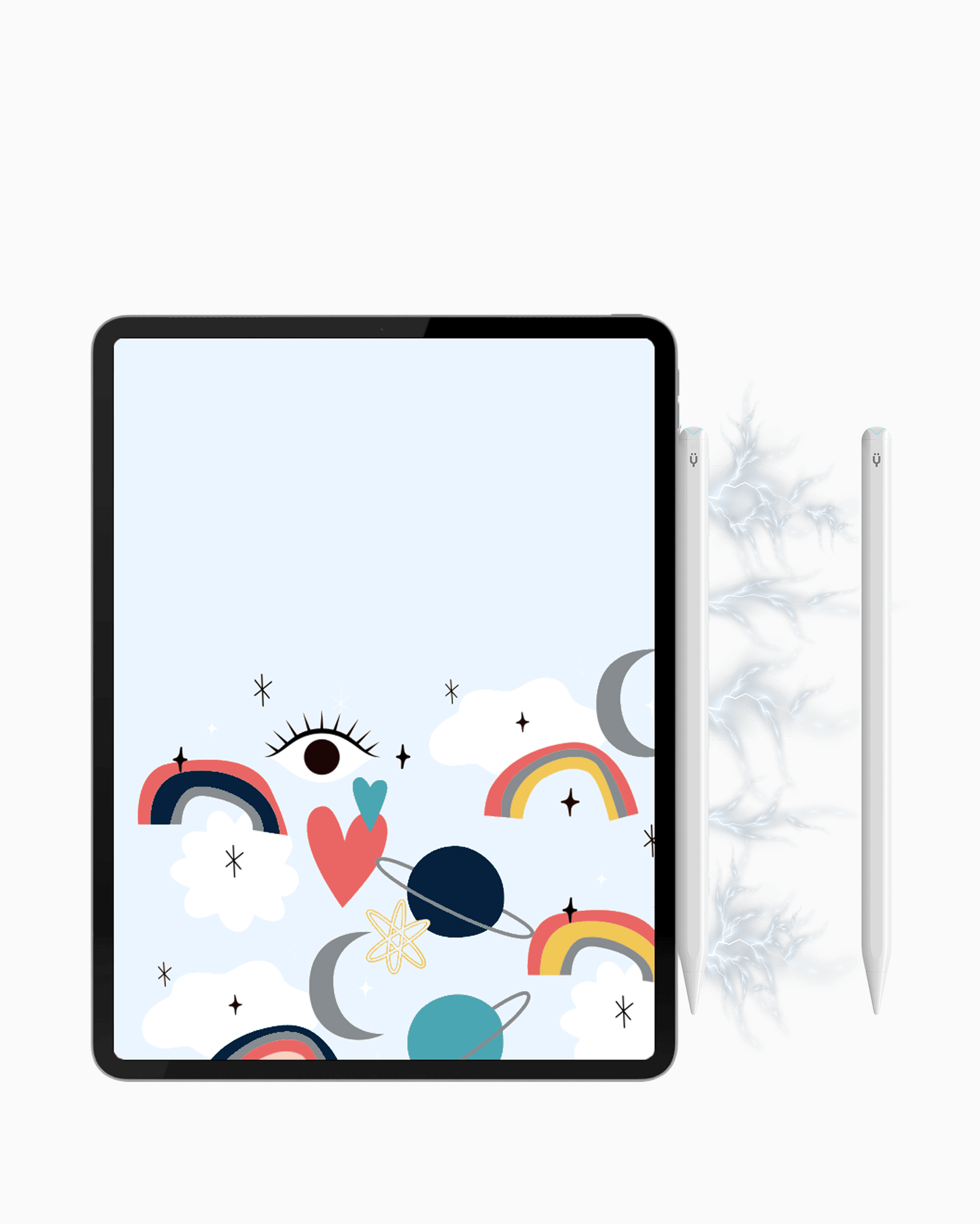 Tinymoose Pencil Pro Plus – iPad pen with wireless magnetic charging, fast cable-free power, and seamless snap-on attachment | قلم تاينيموس برو بلس للآيباد مع شحن لاسلكي مغناطيسي، طاقة سريعة بدون كابل، وتثبيت تلقائي سلس