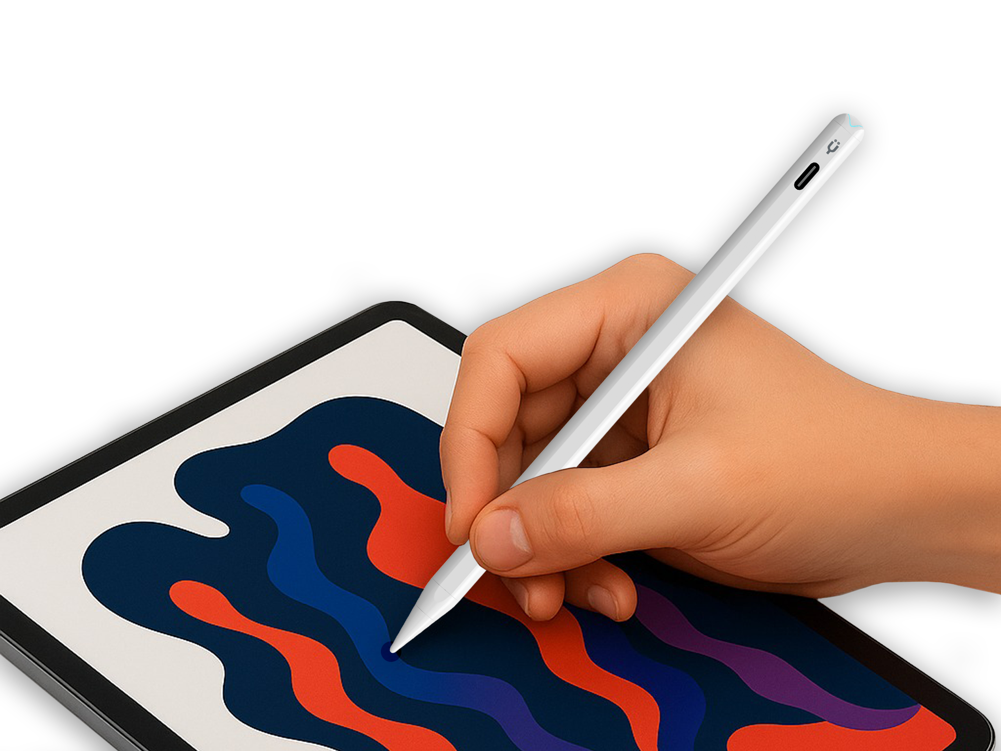 Tinymoose Pencil Ultra – stylus with palm rejection for smooth iPad drawing | قلم تاينيموس ألترا – يدعم تجاهل راحة اليد لرسم وكتابة سلسة على الآيباد