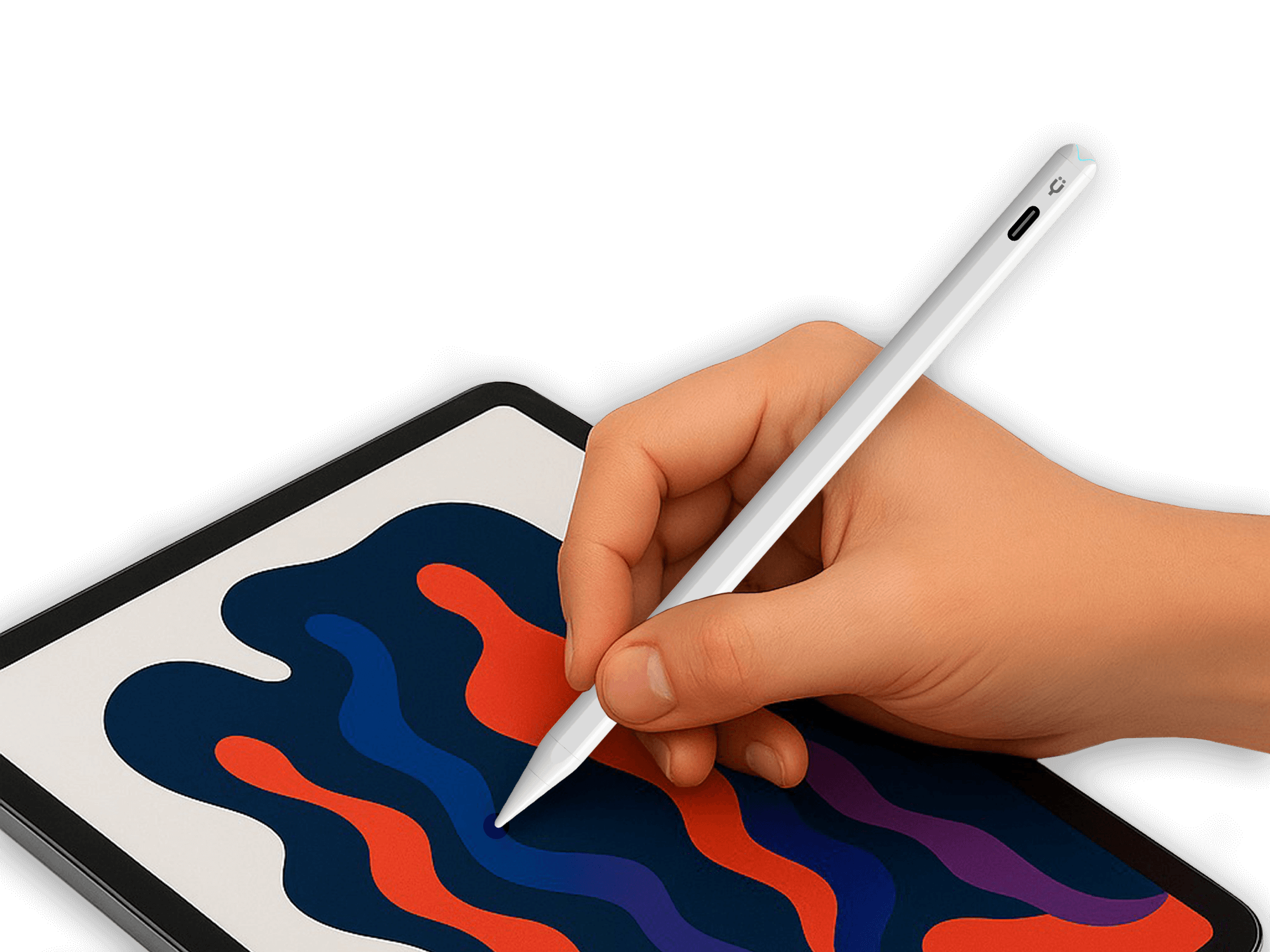 Tinymoose Pencil Ultra – stylus with palm rejection for smooth iPad drawing | قلم تاينيموس ألترا – يدعم تجاهل راحة اليد لرسم وكتابة سلسة على الآيباد