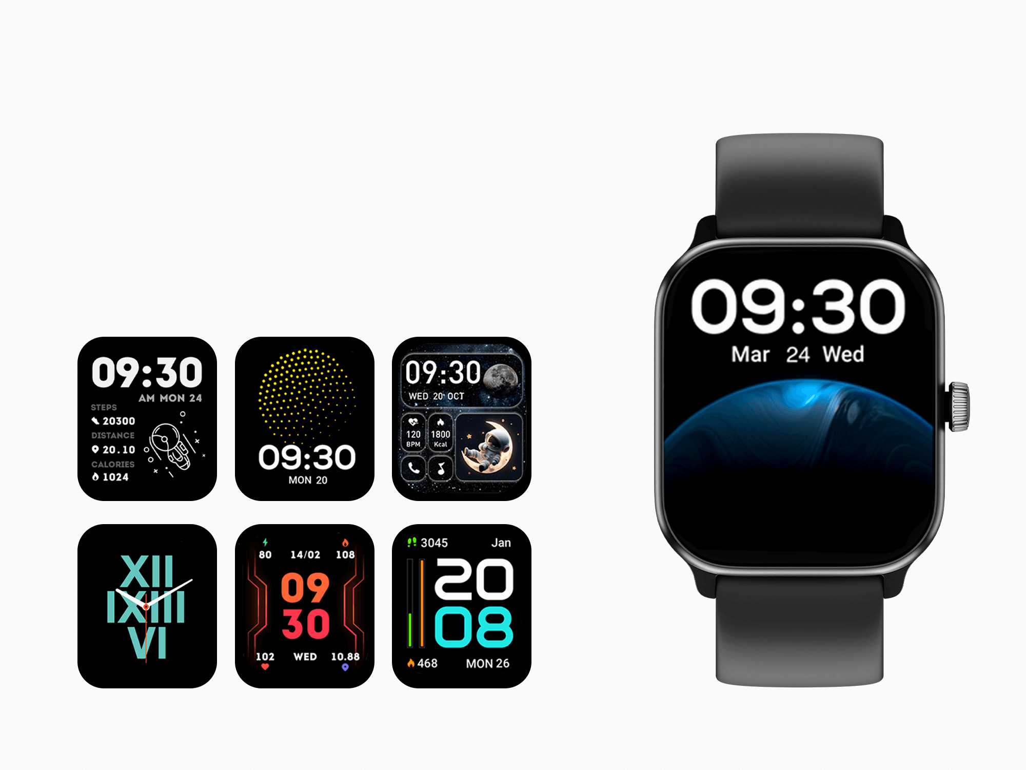 Tinymoose Tempo Smartwatch – AMOLED fitness smartwatch with heart rate, sleep tracking, and custom watch faces. | ساعة تاينيموس تيمبو – ساعة ذكية للياقة بشاشة AMOLED، تتبع النوم، نبضات القلب، وواجهات قابلة للتخصيص.