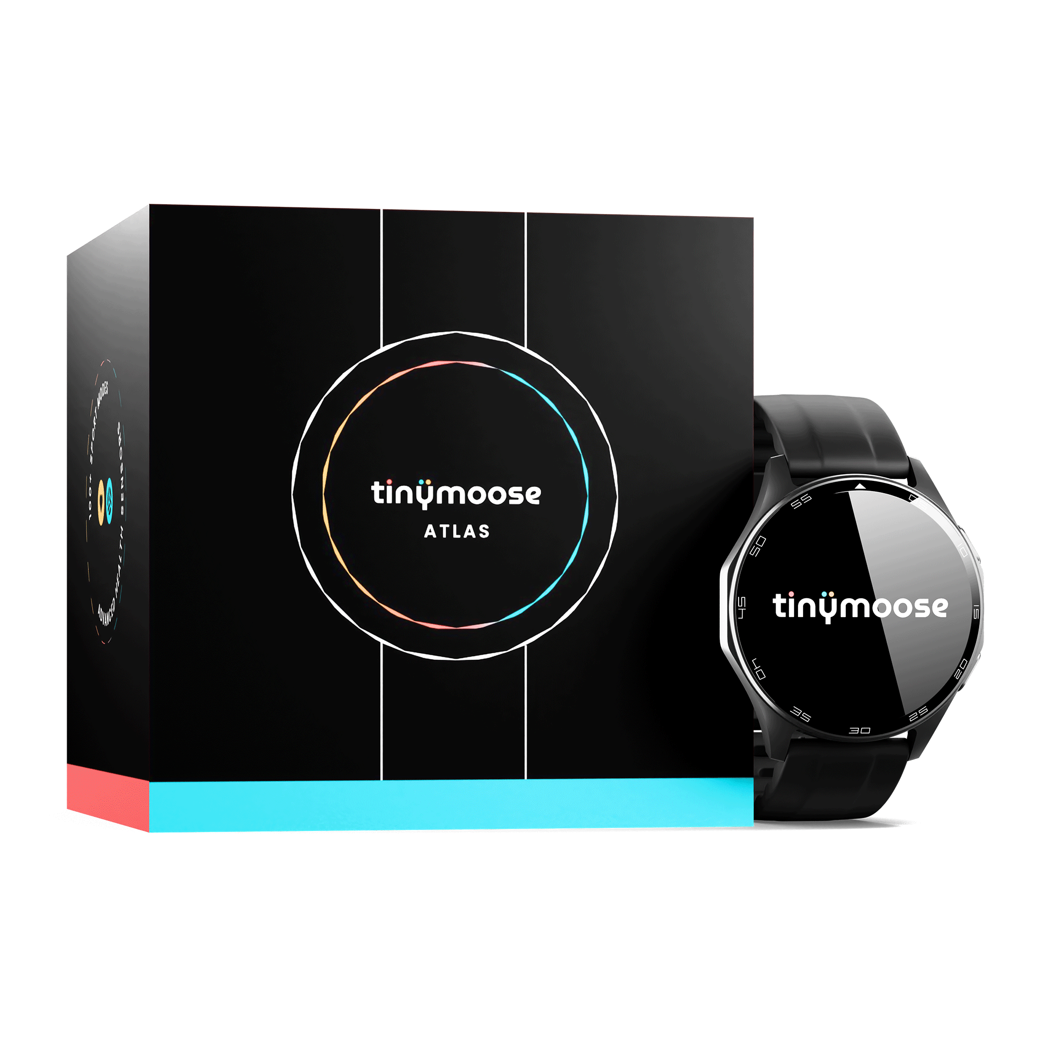 Atlas Smartwatch with GPS Tracking - Midnight Black