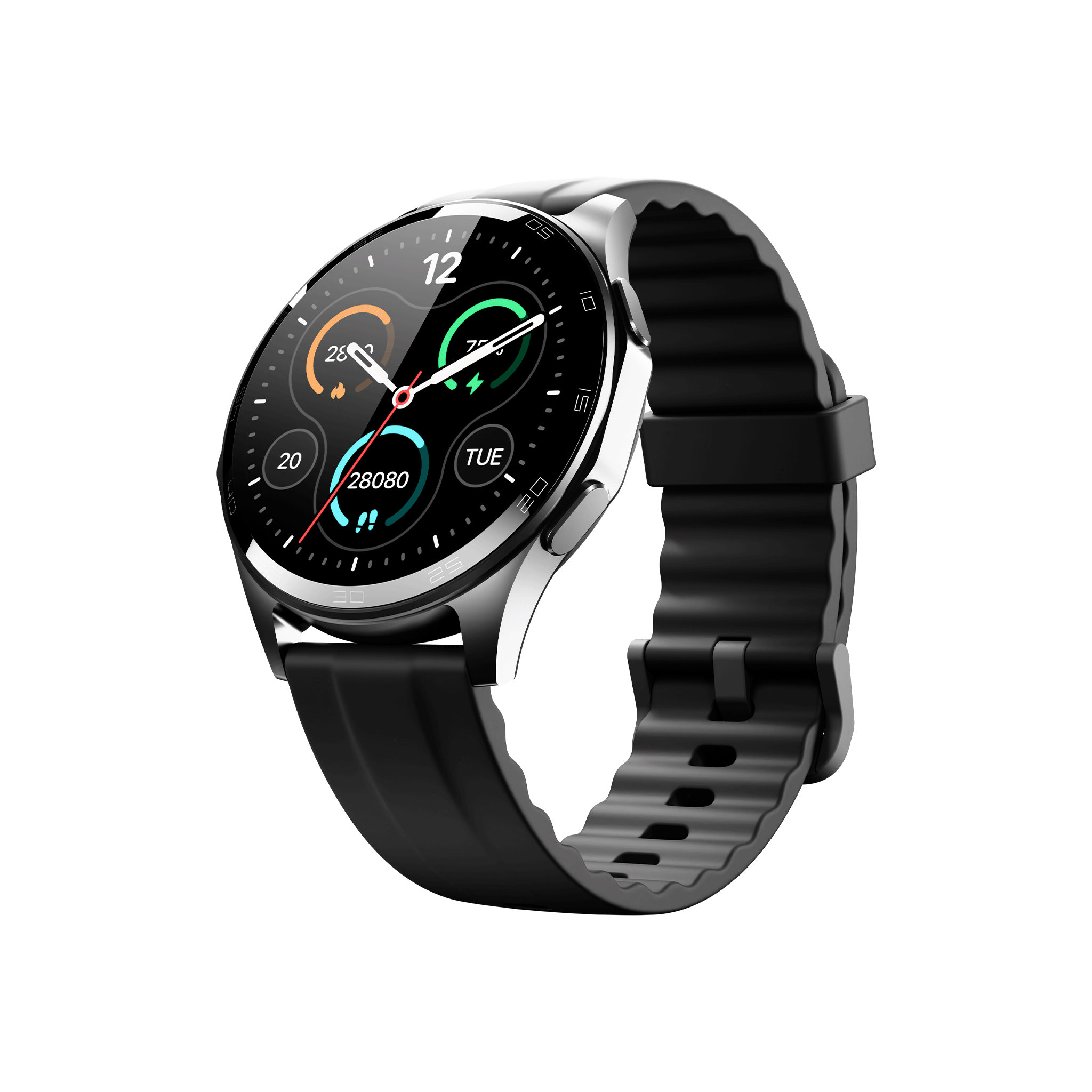 Atlas Smartwatch with GPS Tracking - Midnight Black
