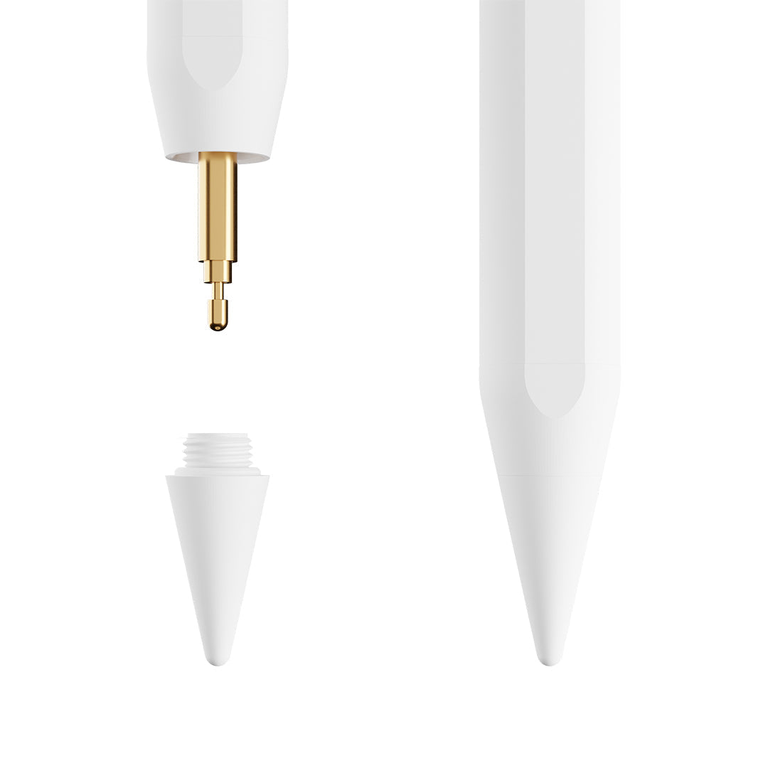 Pencil Pro 2 spetsar (vit)