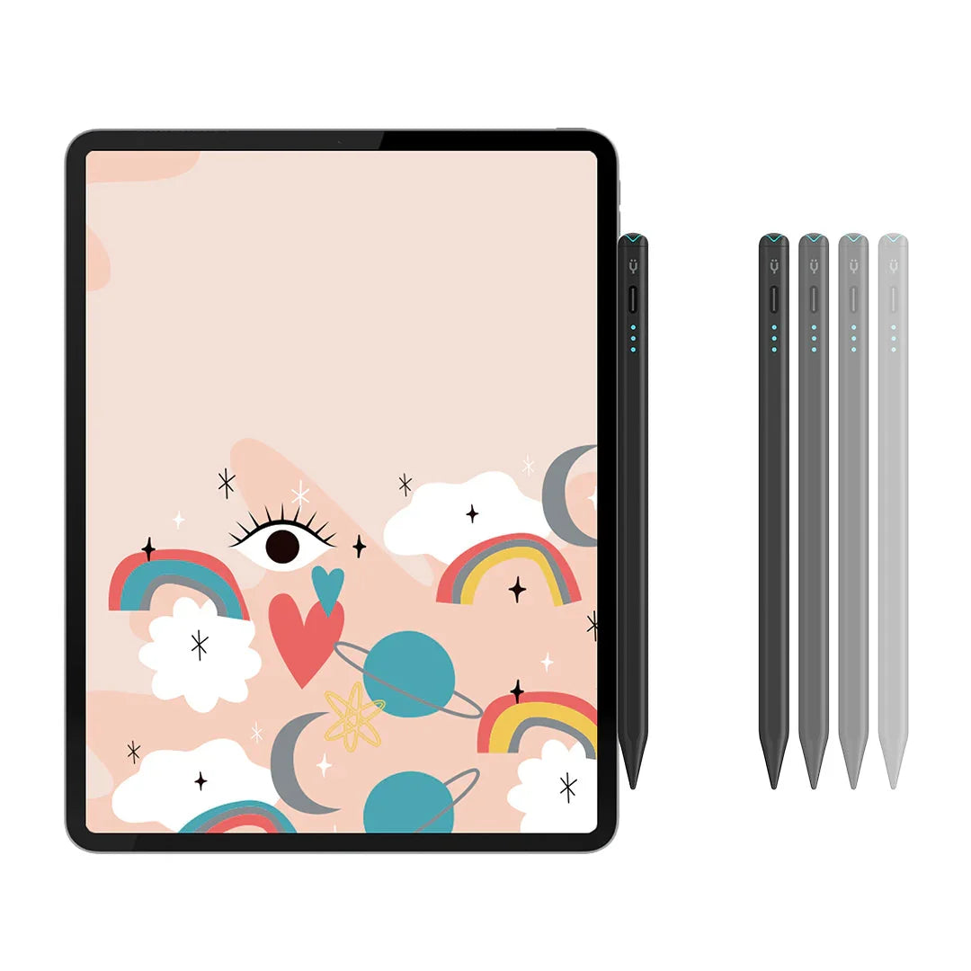 Pencil Pro Lumin Alpine White – iPad stylus with LED and palm rejection