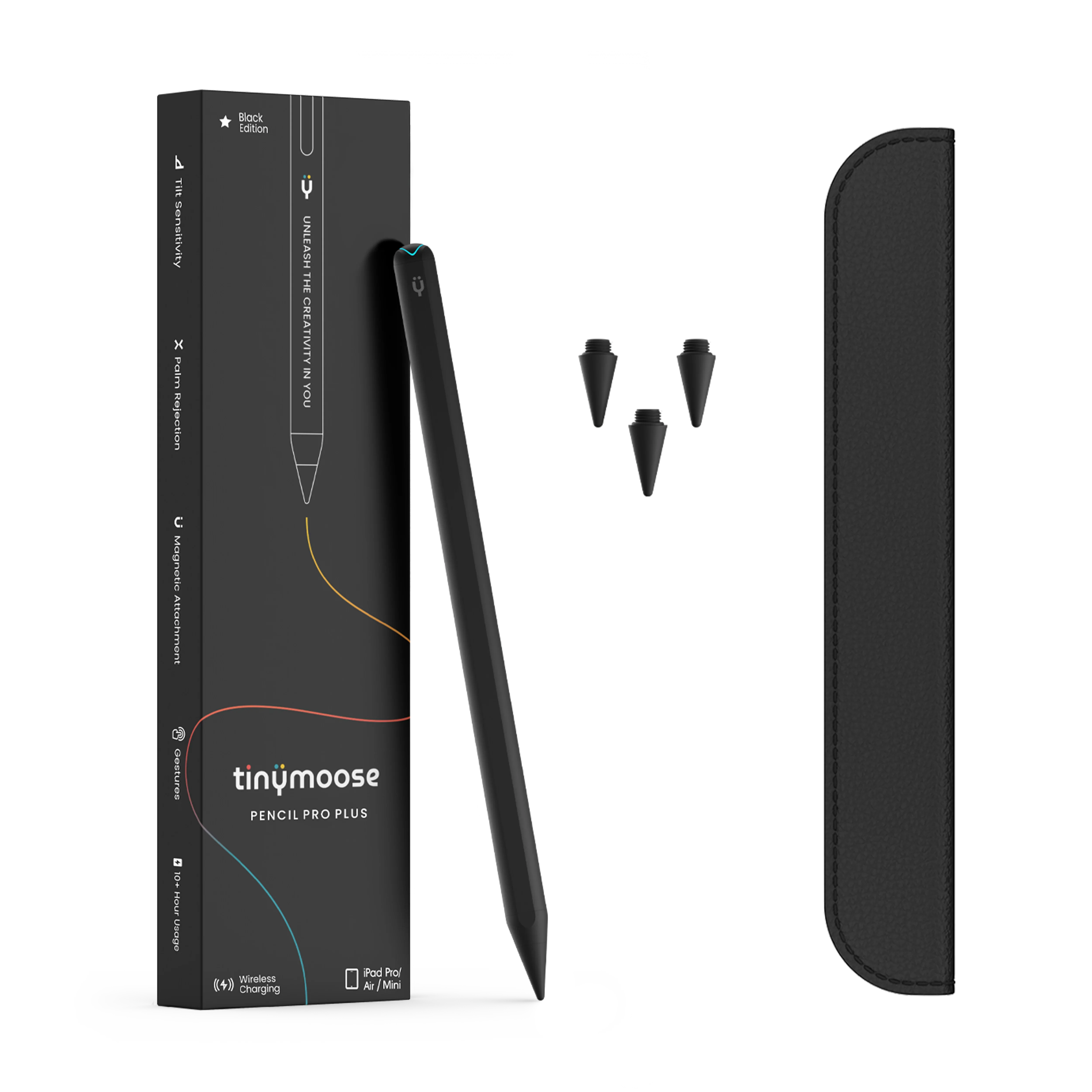 Pencil Pro Plus avec chargement sans fil – Noir nuit