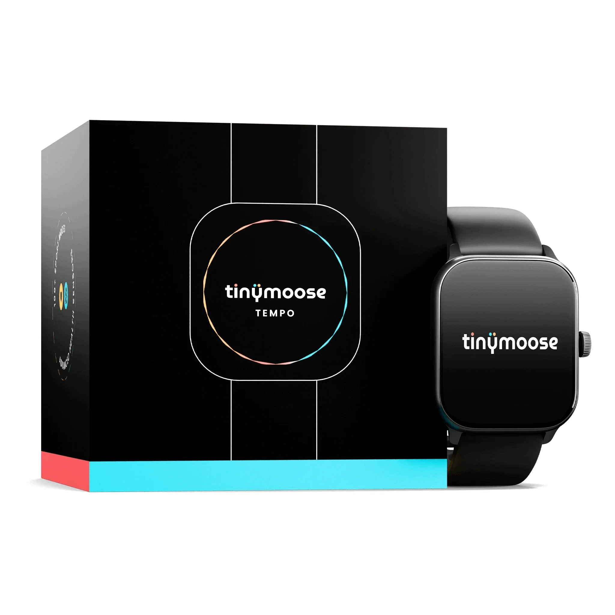 Tempo Smartwatch mit Bluetooth-Anruf - Midnight Black