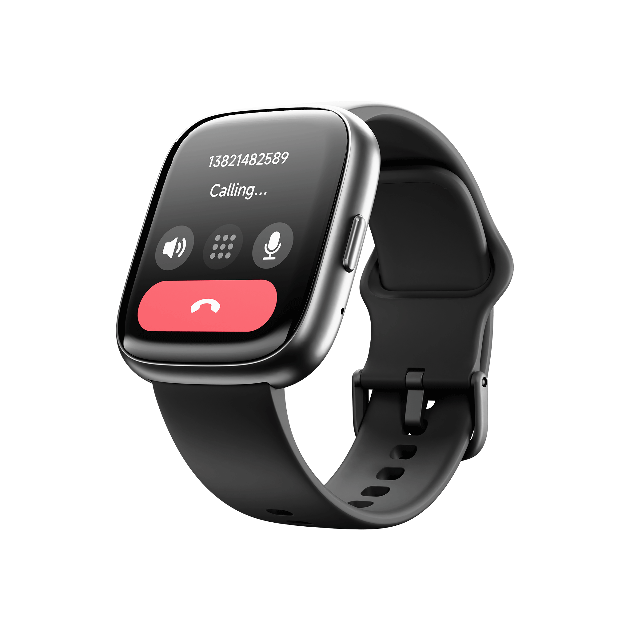 Tempo Go Smartwatch with 100 Sports Modes & Heart Rate Monitoring - Midnight Black