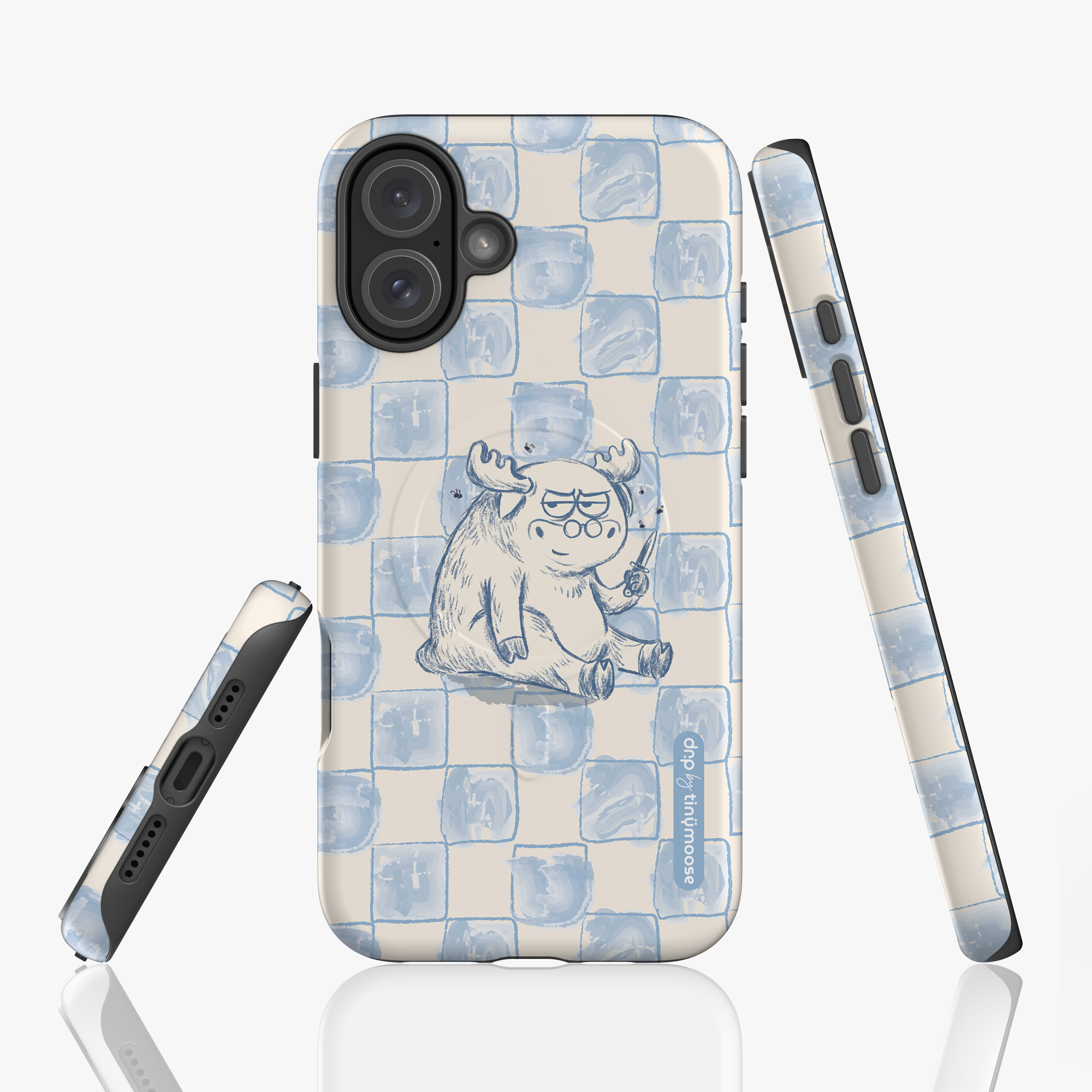 Grumpy Moose Glossy MagSafe Tough Case for iPhone
