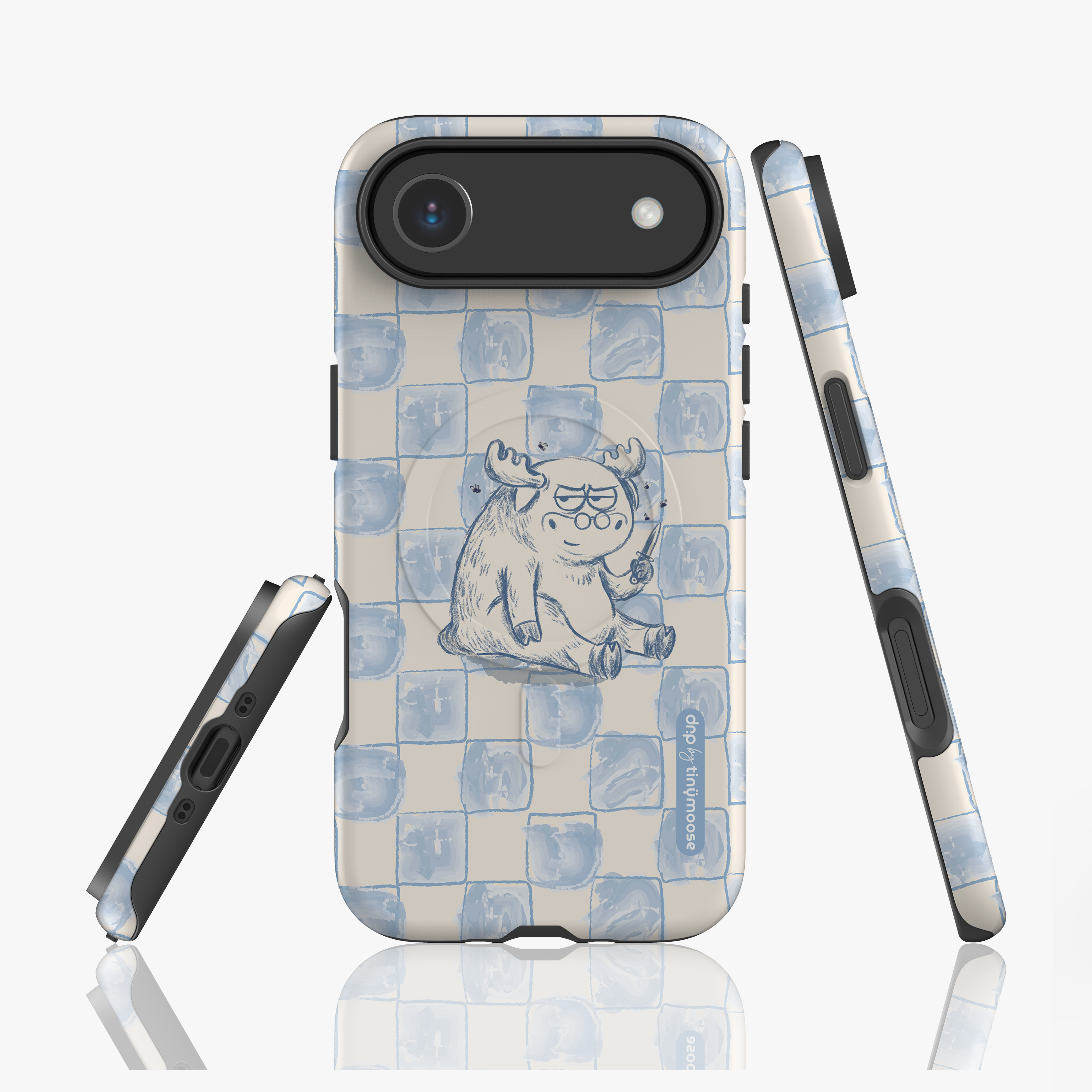 Grumpy Moose Glossy MagSafe Tough Case for iPhone
