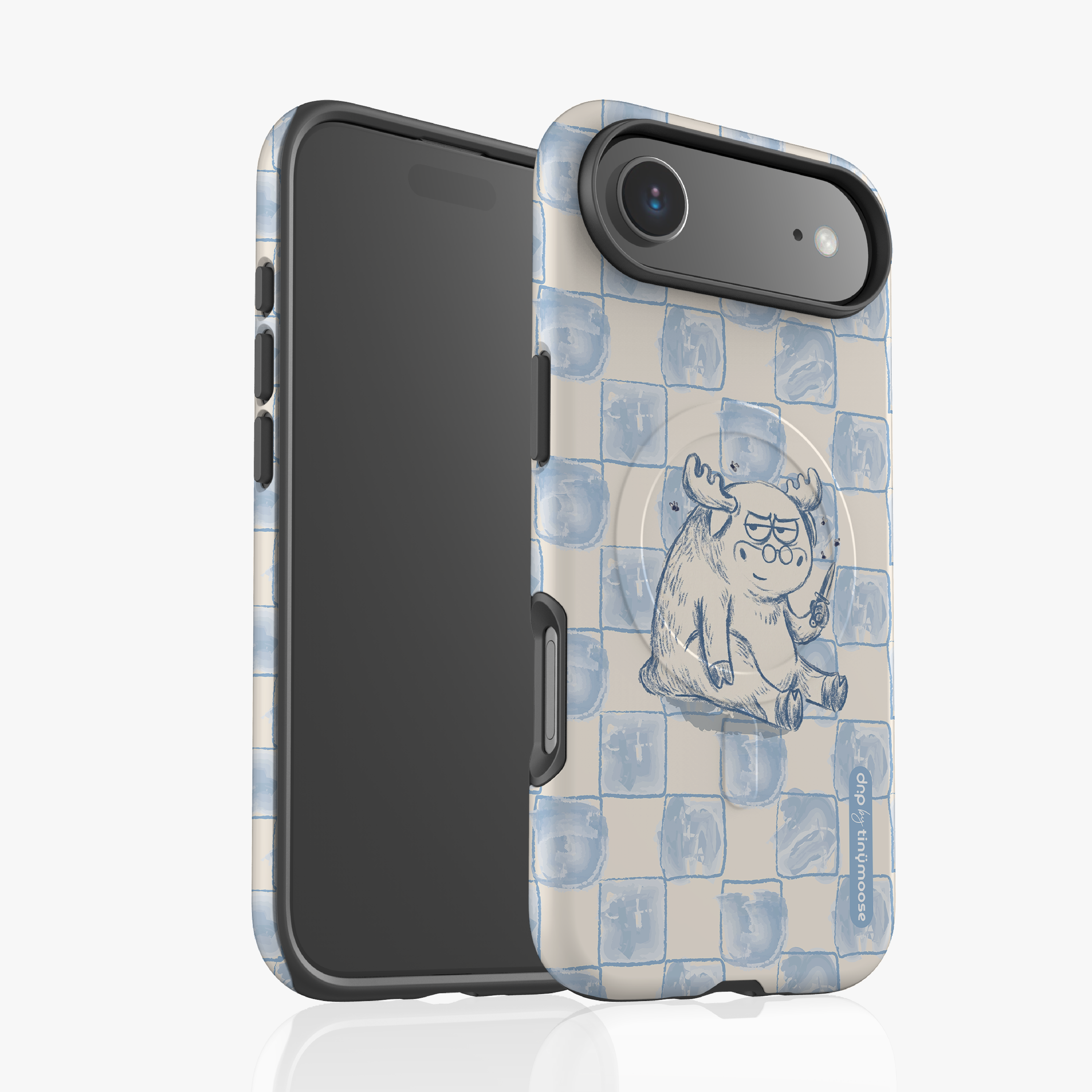 Grumpy Moose Glossy MagSafe Tough Case for iPhone