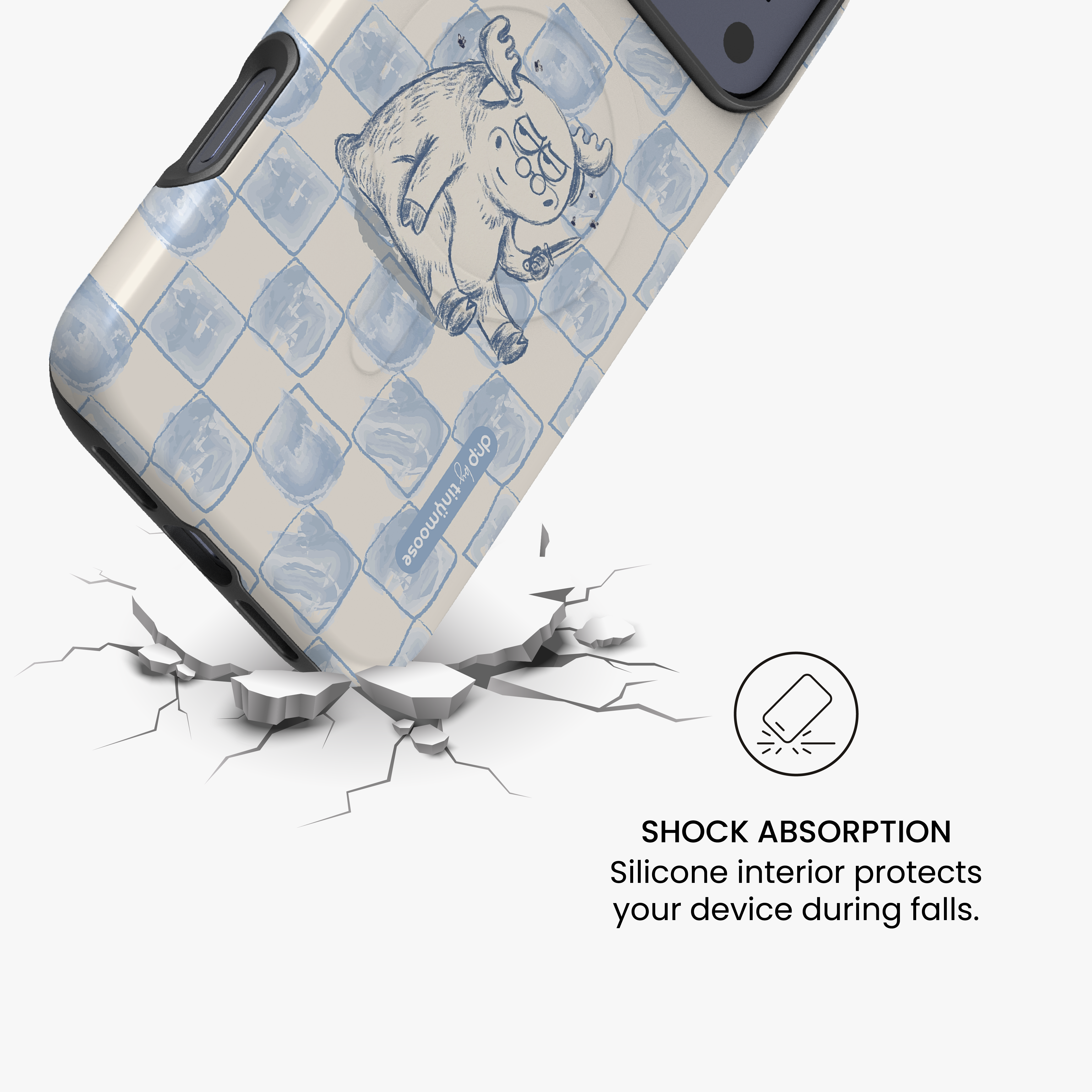 Grumpy Moose Glossy MagSafe Tough Case for iPhone