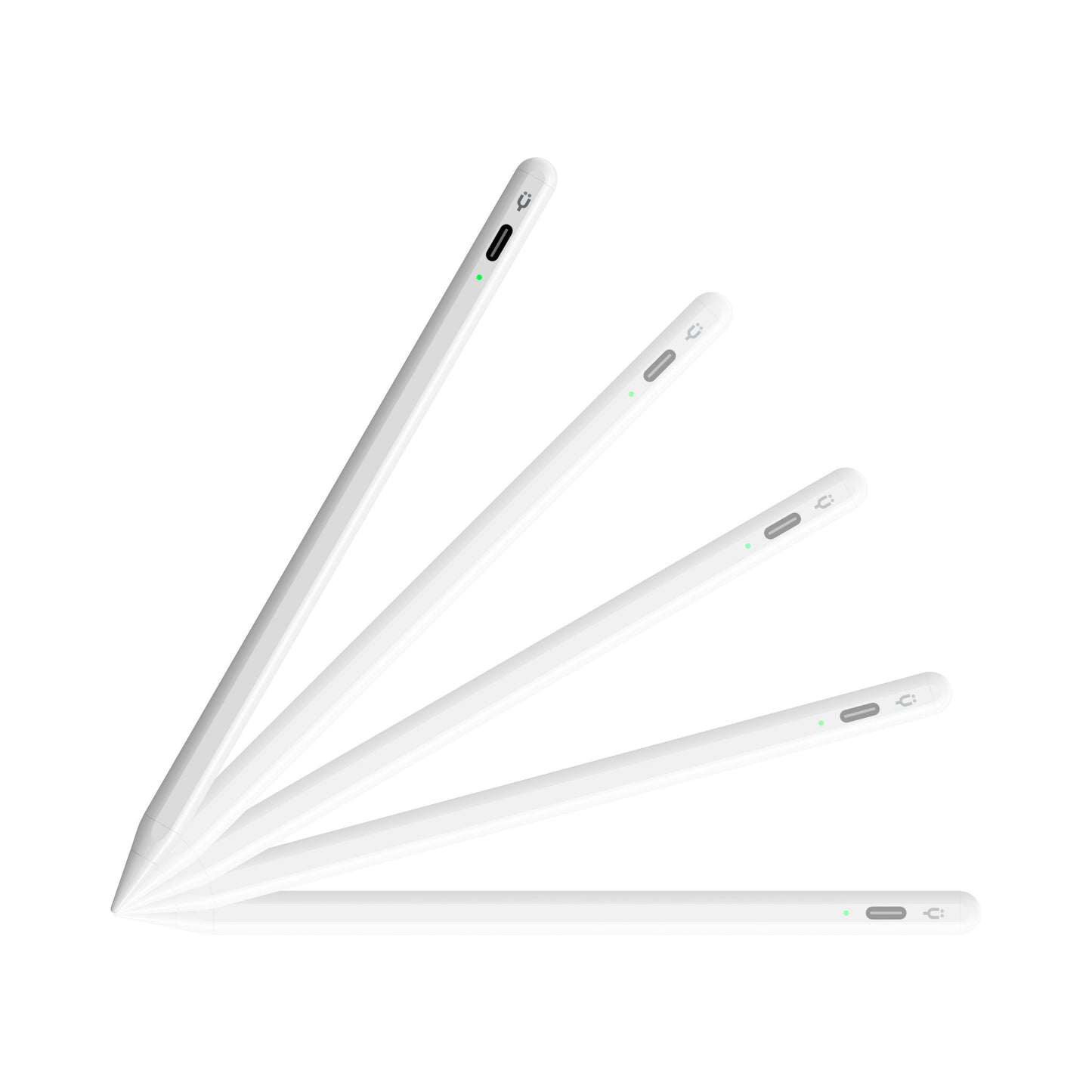Tinymoose Pencil Pro Stylus Pen showing tilt functionality usage