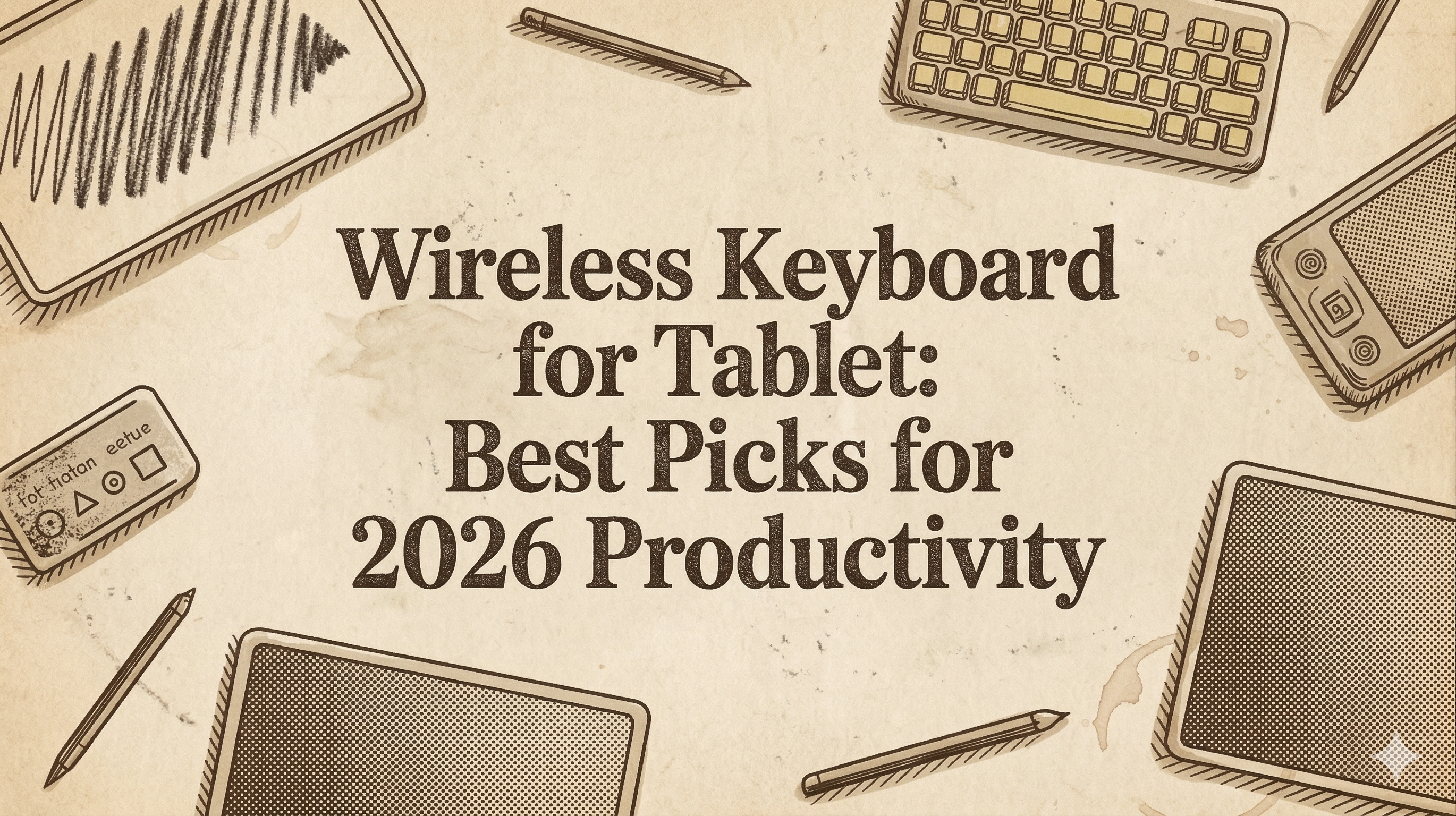 Wireless Keyboard for Tablet: The Easiest Way to Boost Your Productivity in 2026