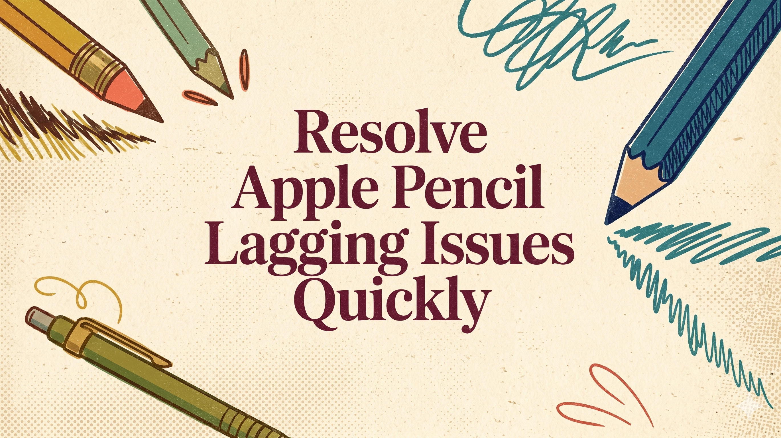 Resolve Apple Pencil Lagging Issues Quickly