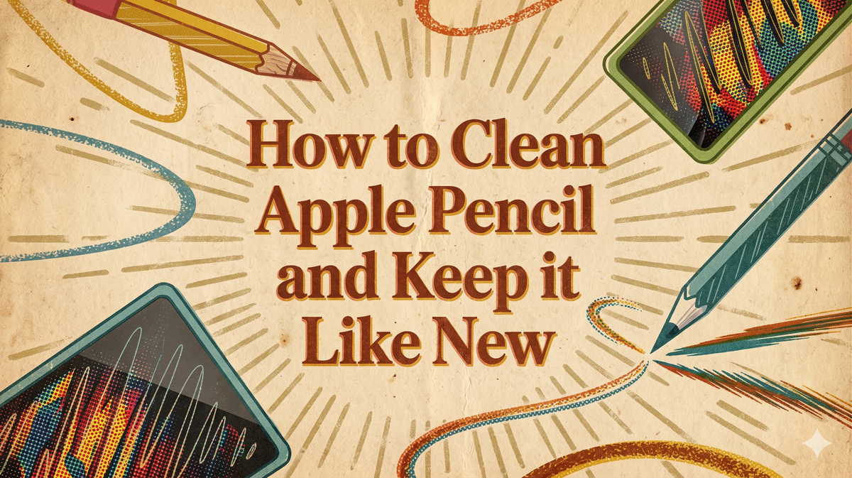 How to Clean Apple Pencil and Keep It Like New – Tinymoose