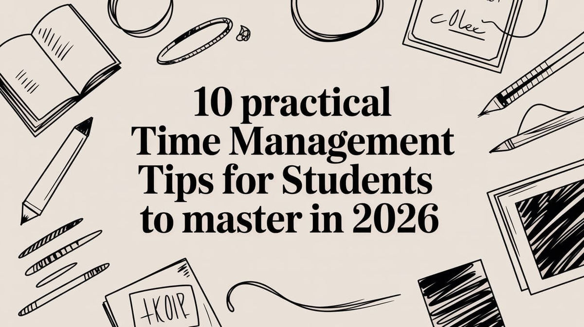 10 Practical Time Management Tips for Students to Master in 2026 ...