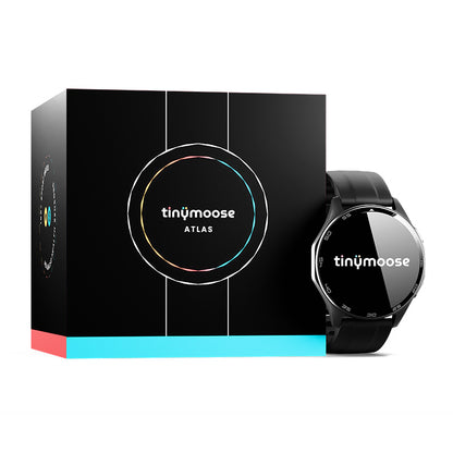 Atlas Smartwatch | GPS, AMOLED & 15-Day Battery with gift box - Midnight Black