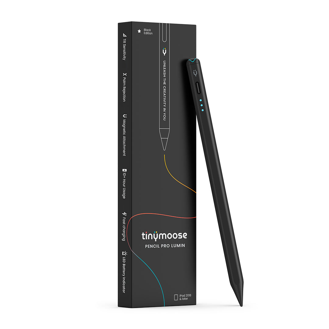 Pencil Pro Lumin Alpine White – iPad stylus with LED and palm rejection