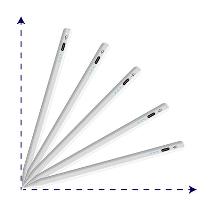 Pencil Pro Lumin Alpine White – iPad stylus with LED and palm rejection
