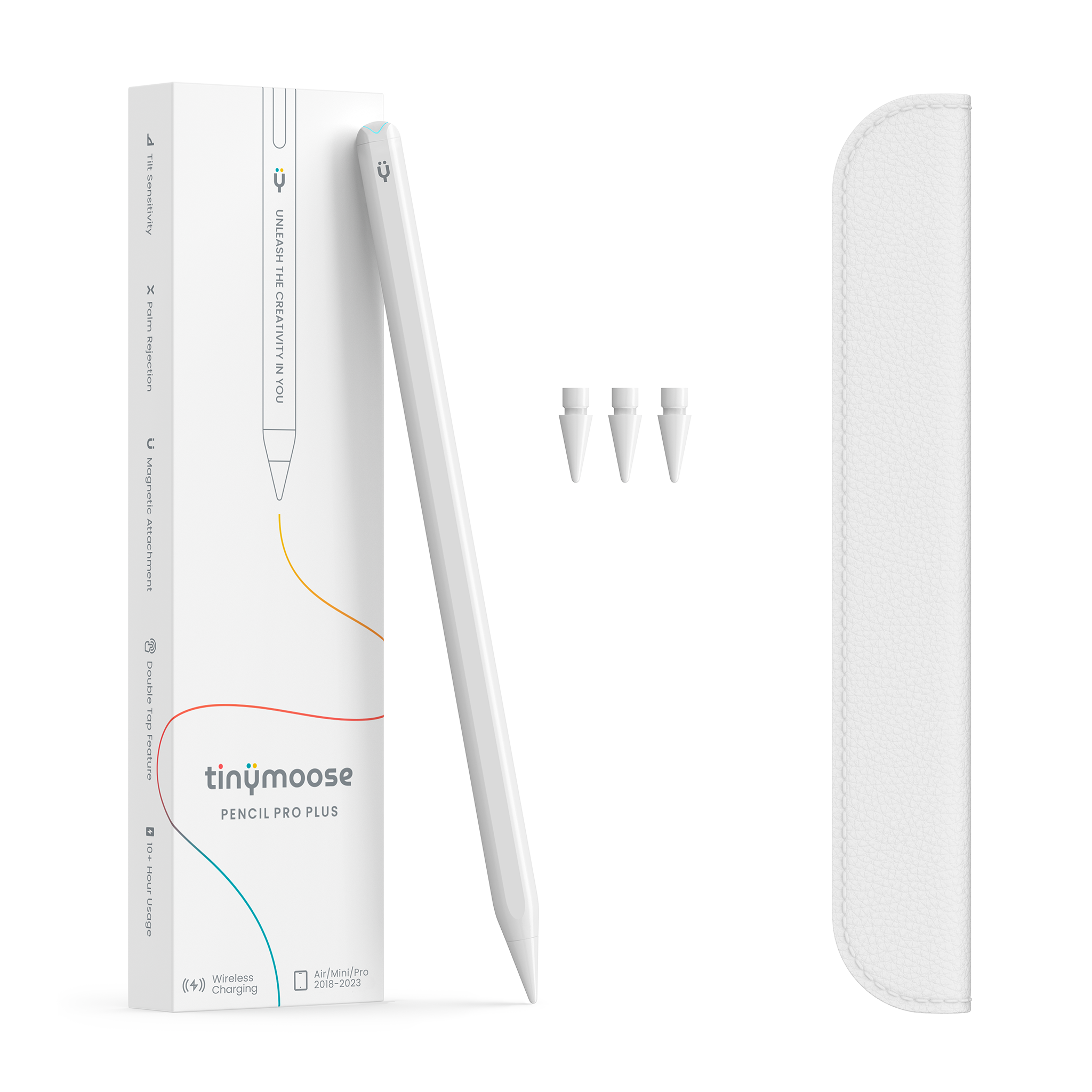 Pencil Pro Plus with Wireless Charging – Alpine White