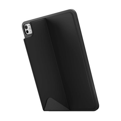 SpacePad iPad Keyboard - Black - (iPad 11 (A16) / iPad 10th Gen) back view case design.