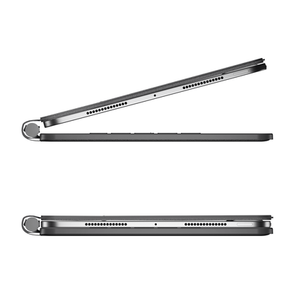 SpacePad Pro iPad Keyboard - Black - (iPad Air 11 (4th–5th Gen) / Pro 11) shown from the side