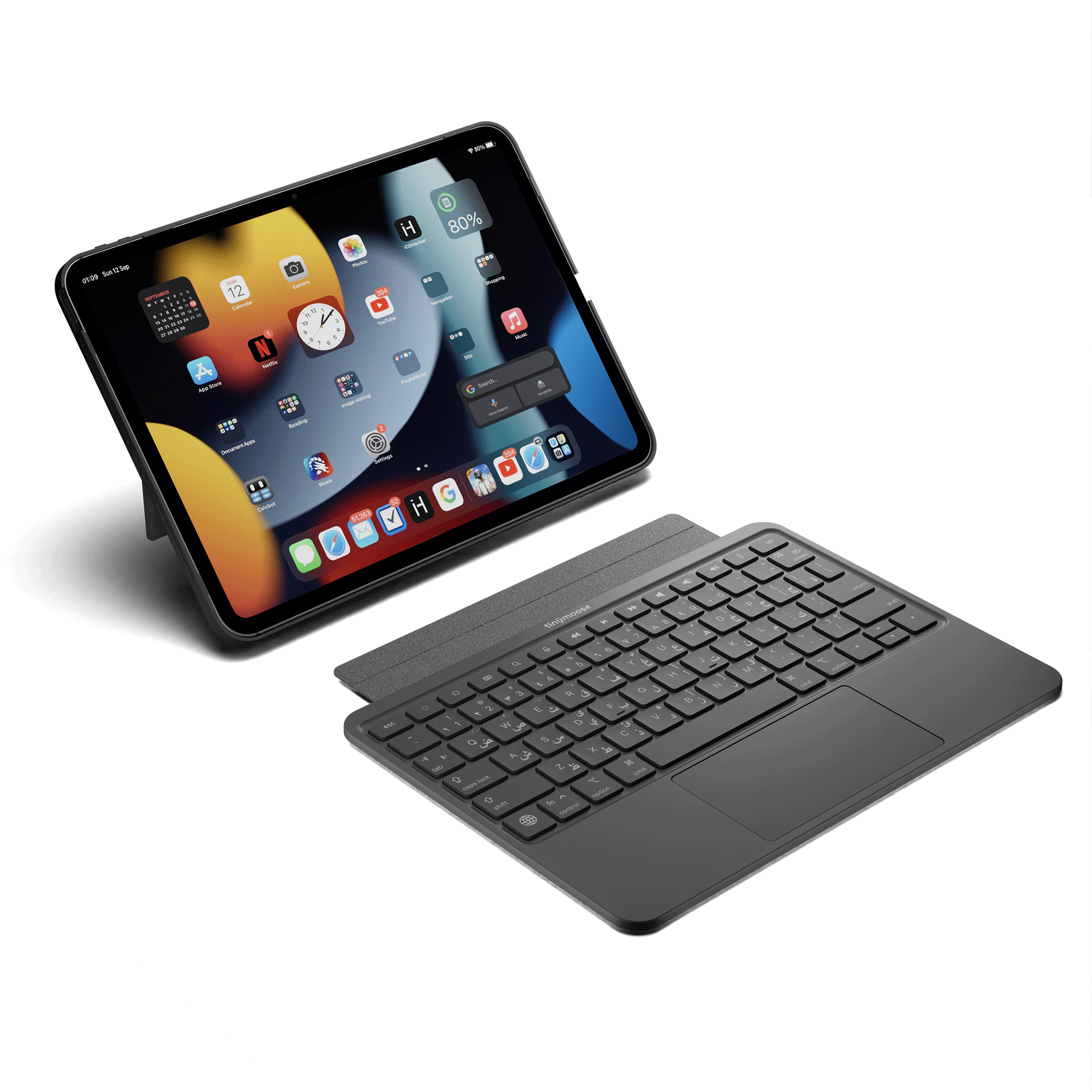 SpacePad iPad Keyboard - Black