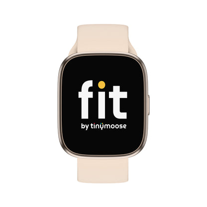 Tinymoose Tempo Go Smartwatch in pink – Bluetooth calling, built-in mic and speaker, heart rate 
