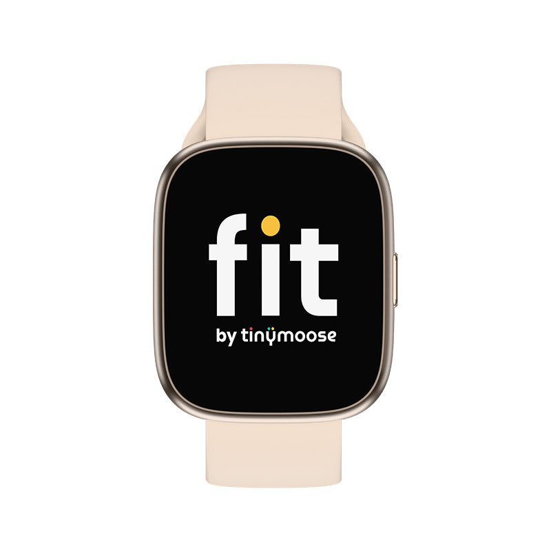 Tinymoose Tempo Go Smartwatch in pink – Bluetooth calling, built-in mic and speaker, heart rate 