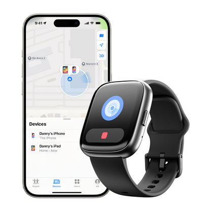 Tempo Go Smart Watch with Bluetooth Calls and 10-Day Battery life and tinymoose fit app integration