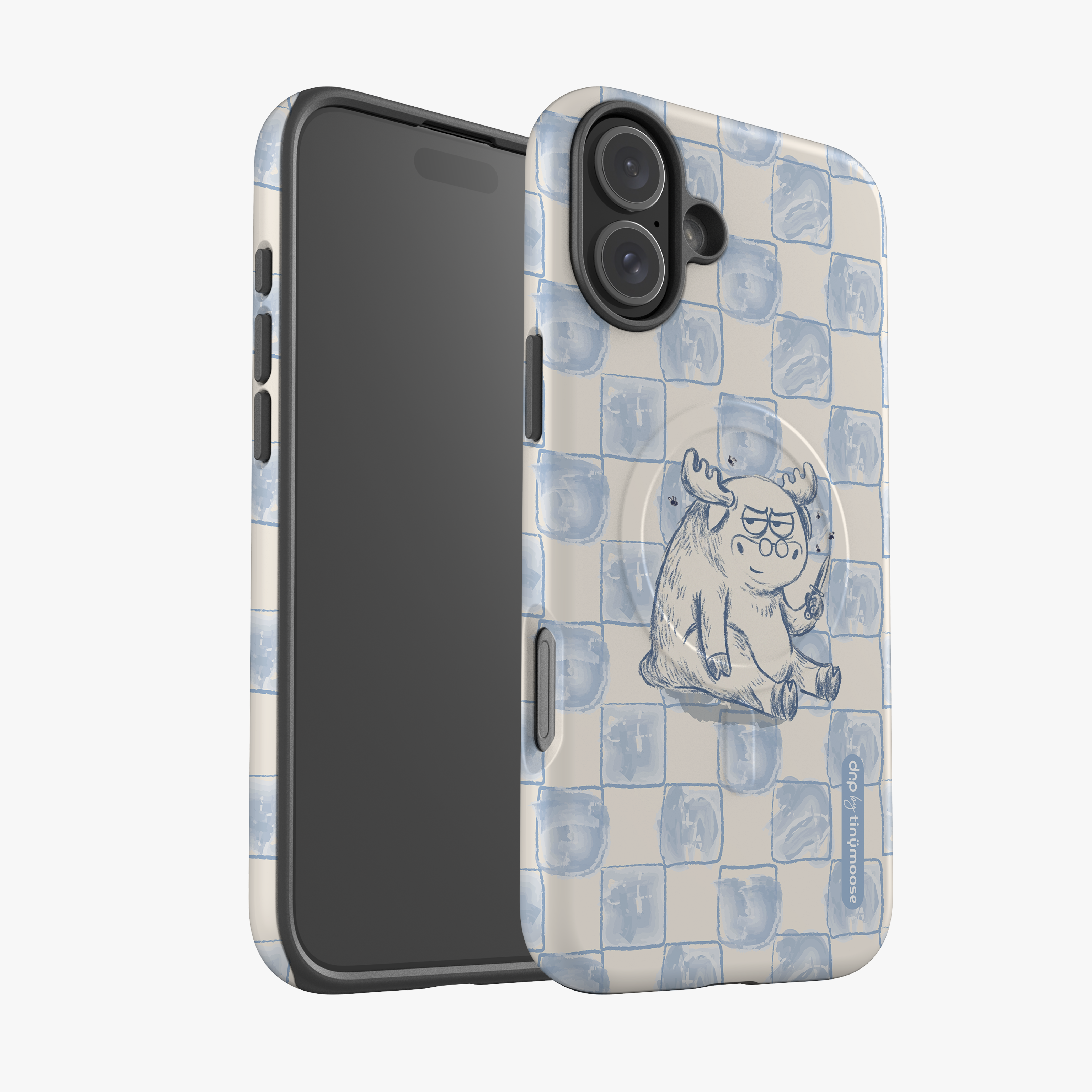 Grumpy Moose Glossy MagSafe Tough Case for iPhone