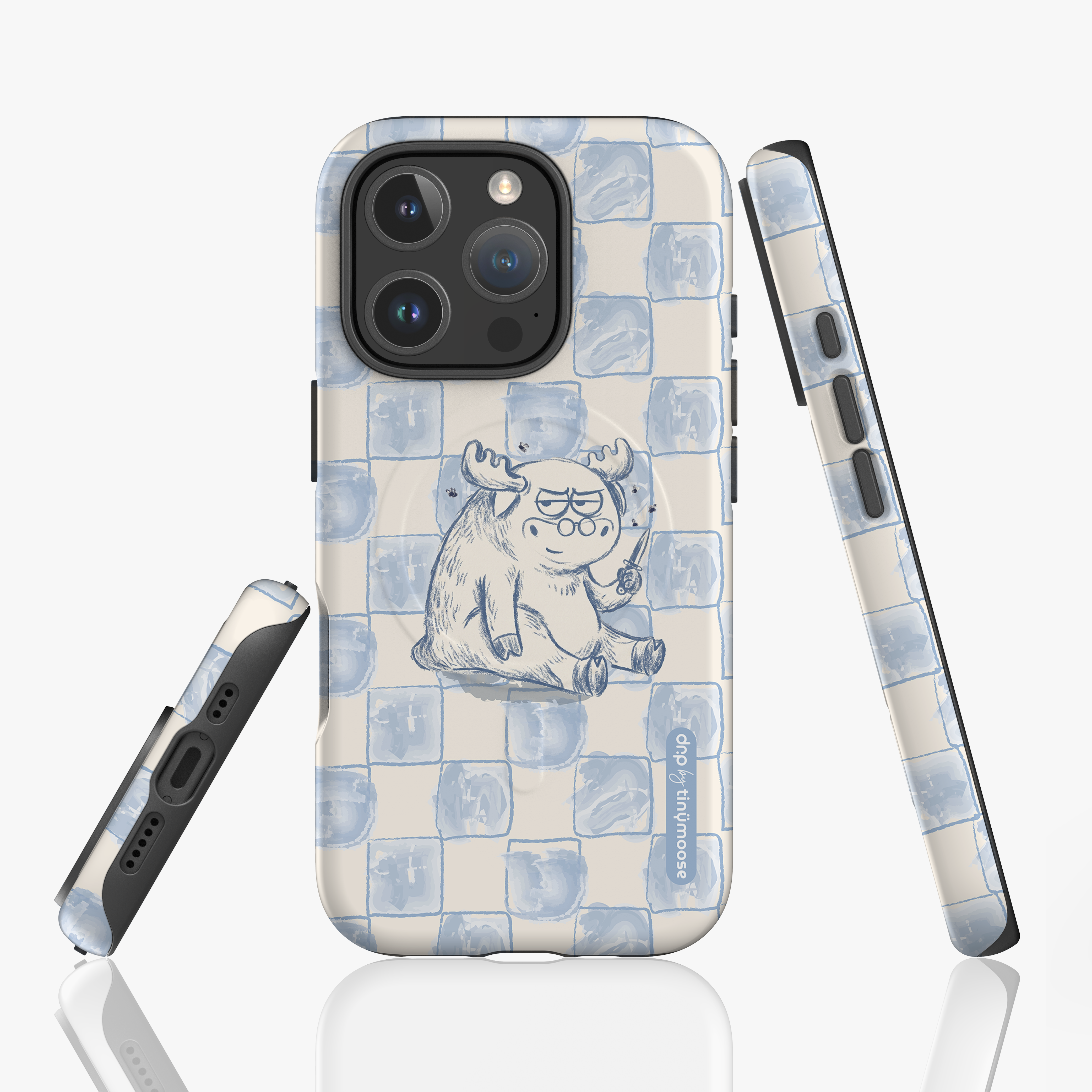 Grumpy Moose Glossy MagSafe Tough Case for iPhone