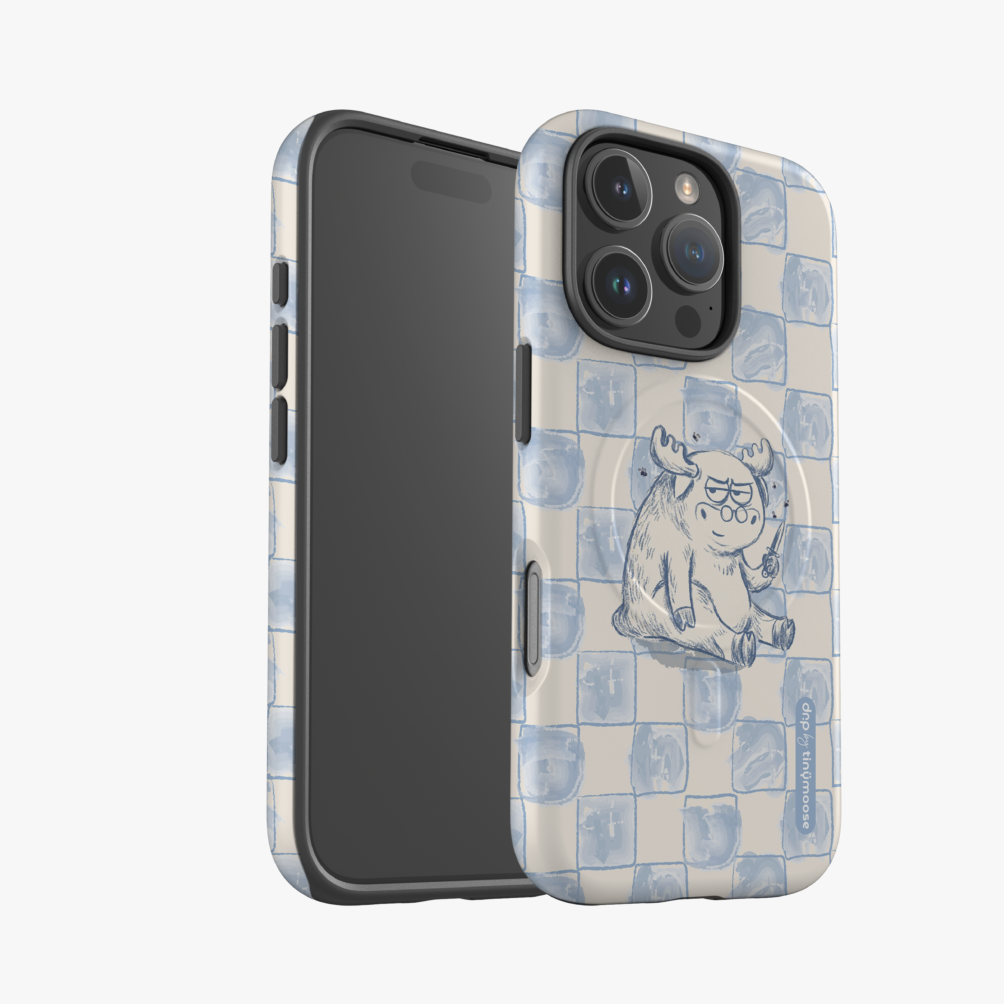 Grumpy Moose Glossy MagSafe Tough Case for iPhone