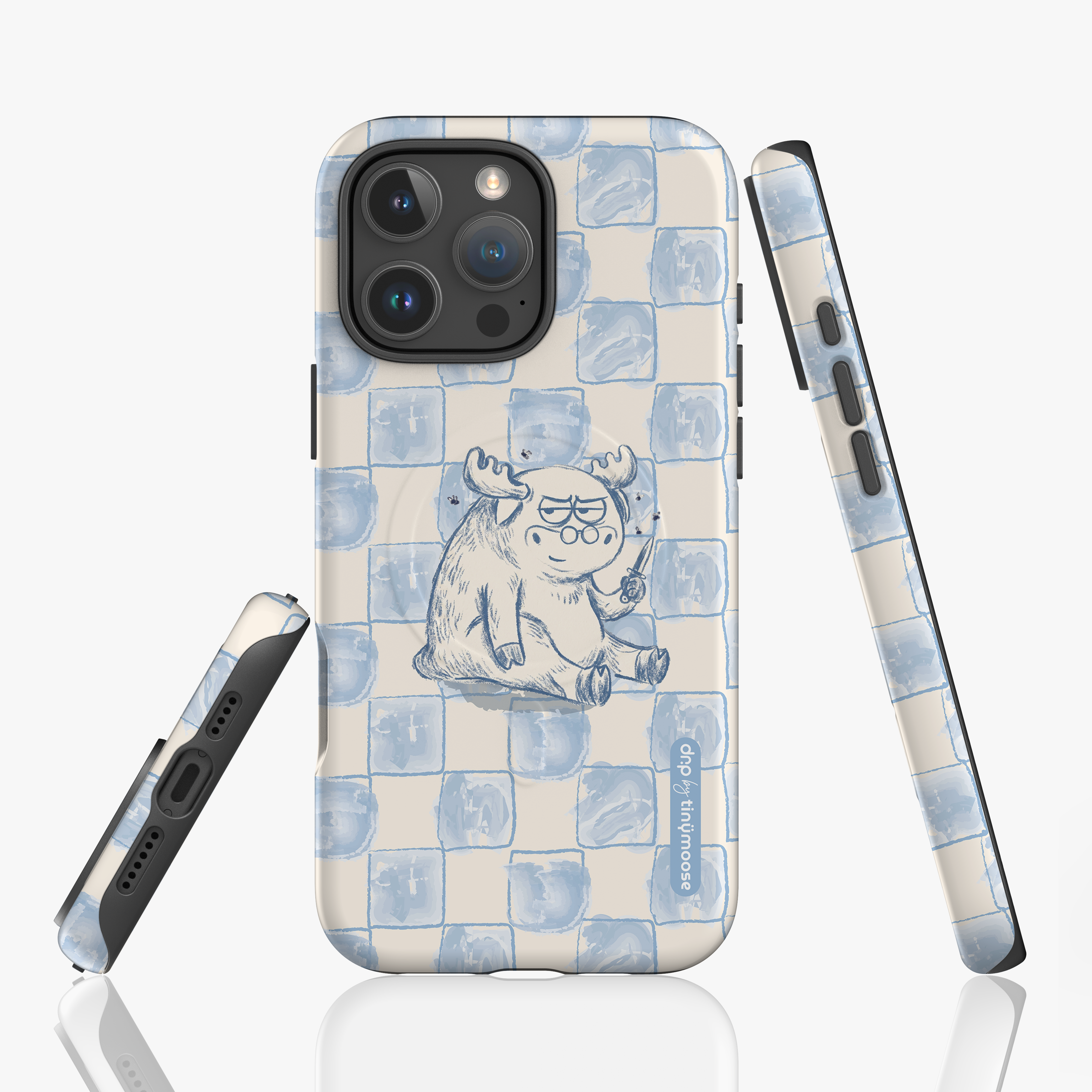 Grumpy Moose Glossy MagSafe Tough Case for iPhone