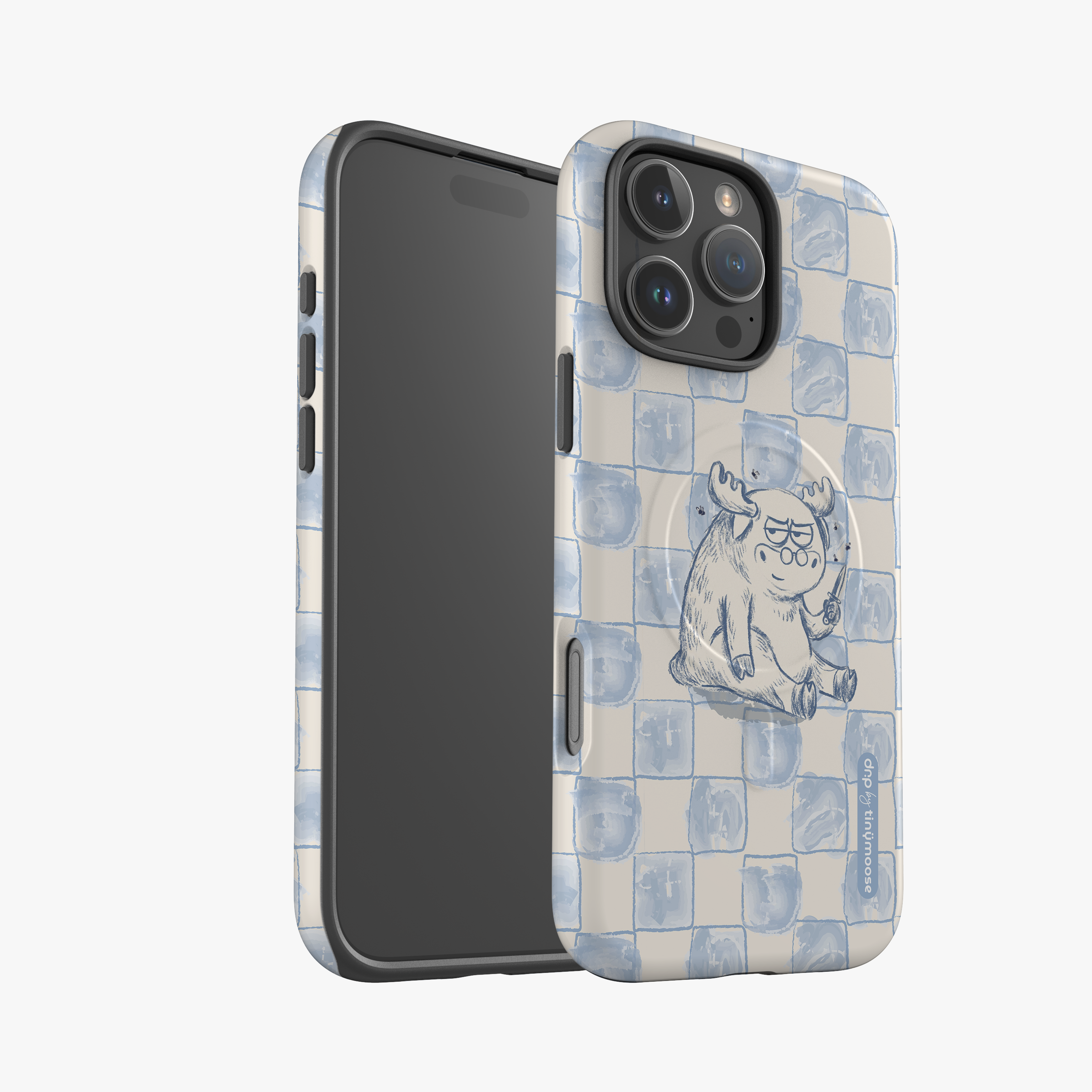 Grumpy Moose Glossy MagSafe Tough Case for iPhone