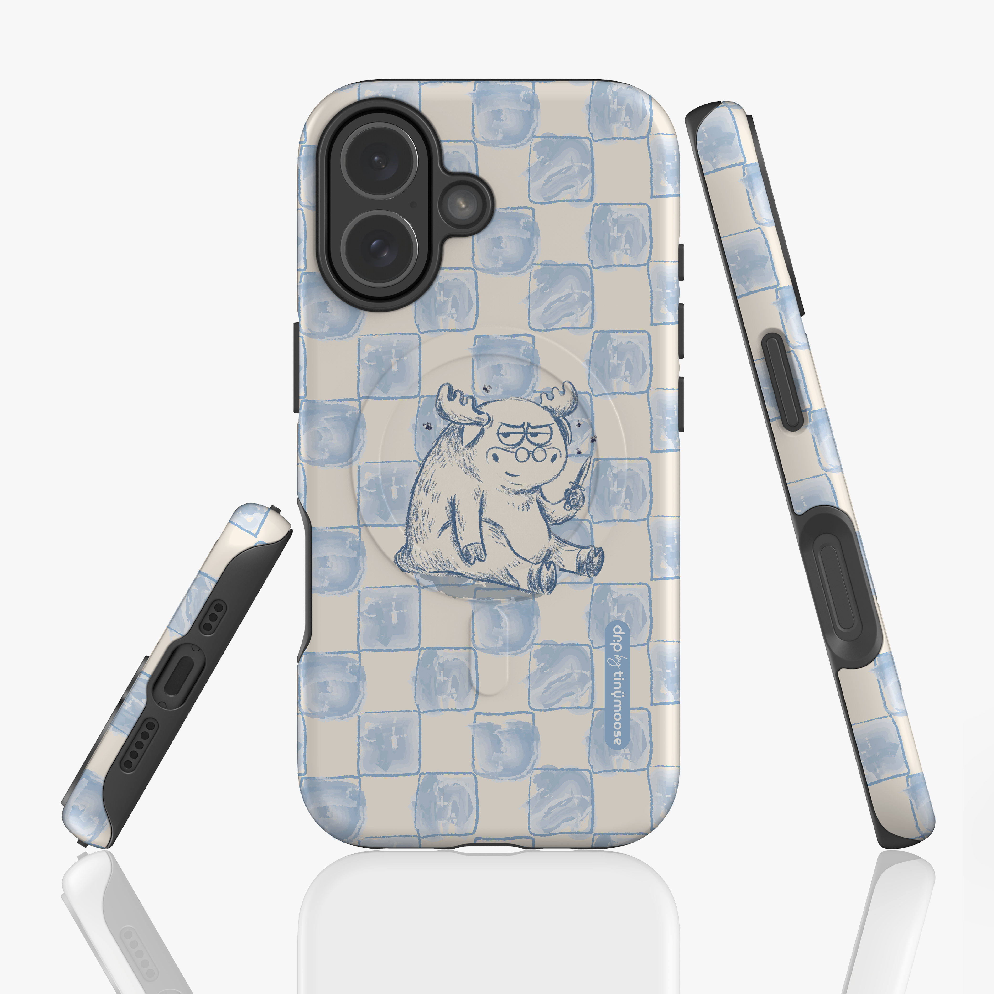 Grumpy Moose Glossy MagSafe Tough Case for iPhone