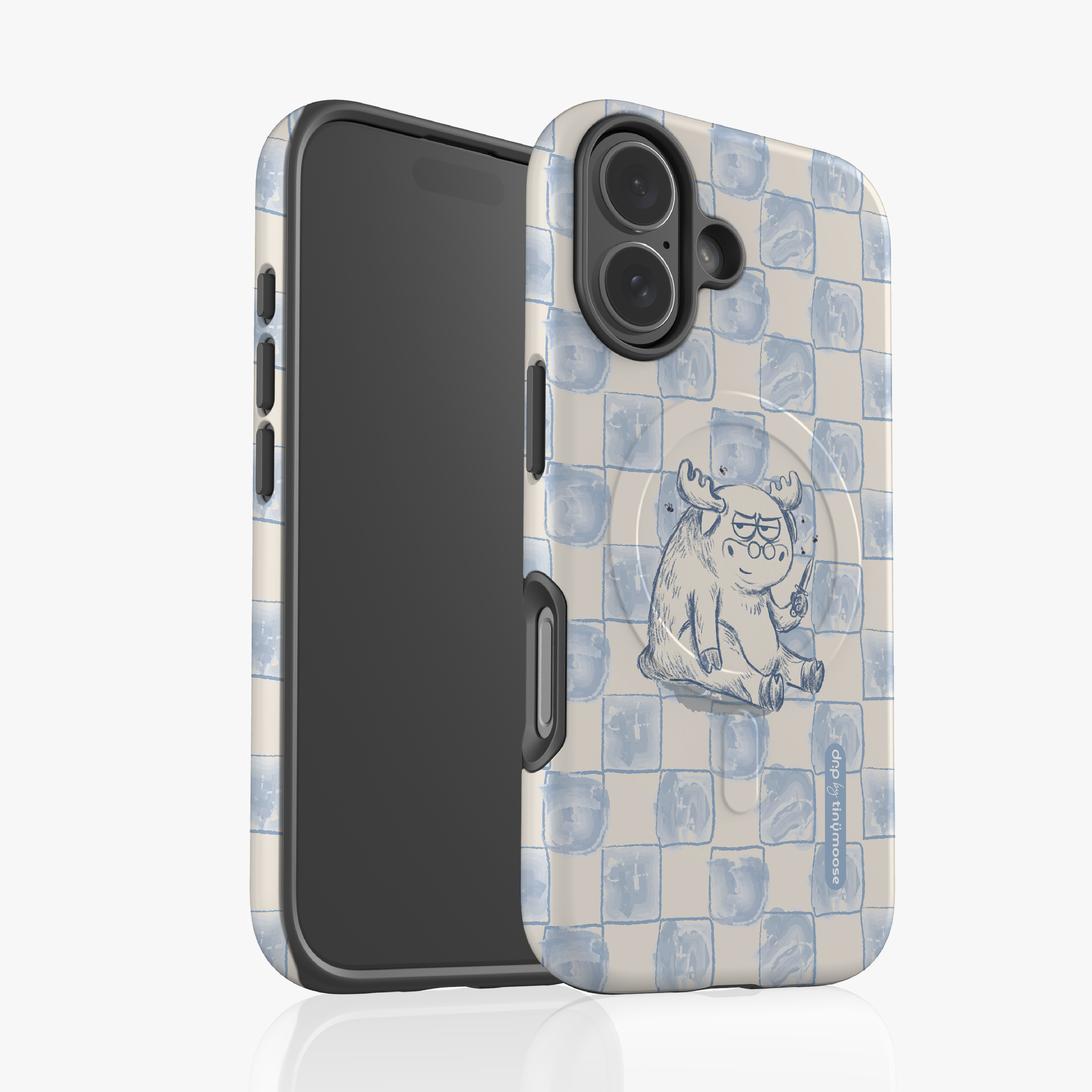 Grumpy Moose Glossy MagSafe Tough Case for iPhone