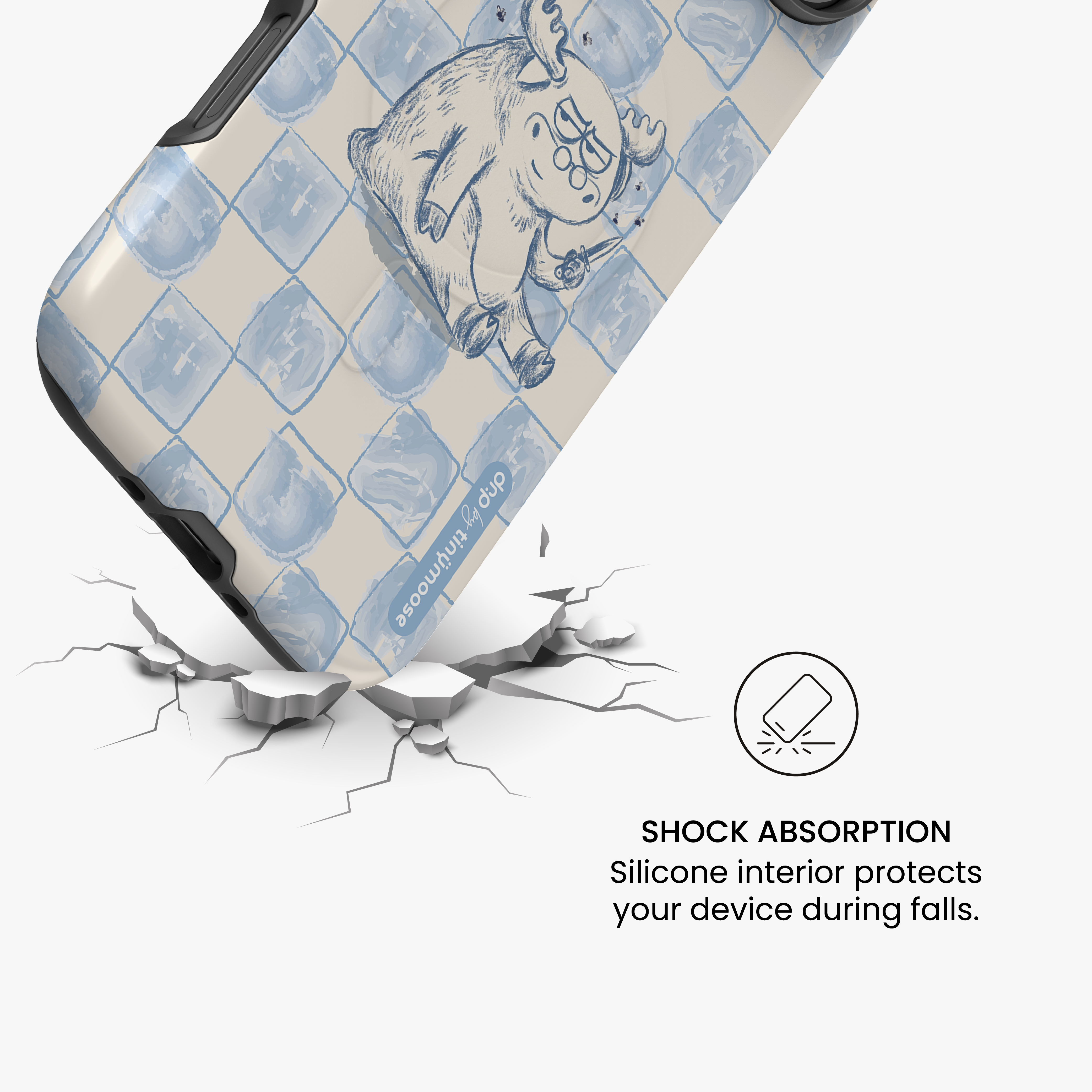 Grumpy Moose Glossy MagSafe Tough Case for iPhone