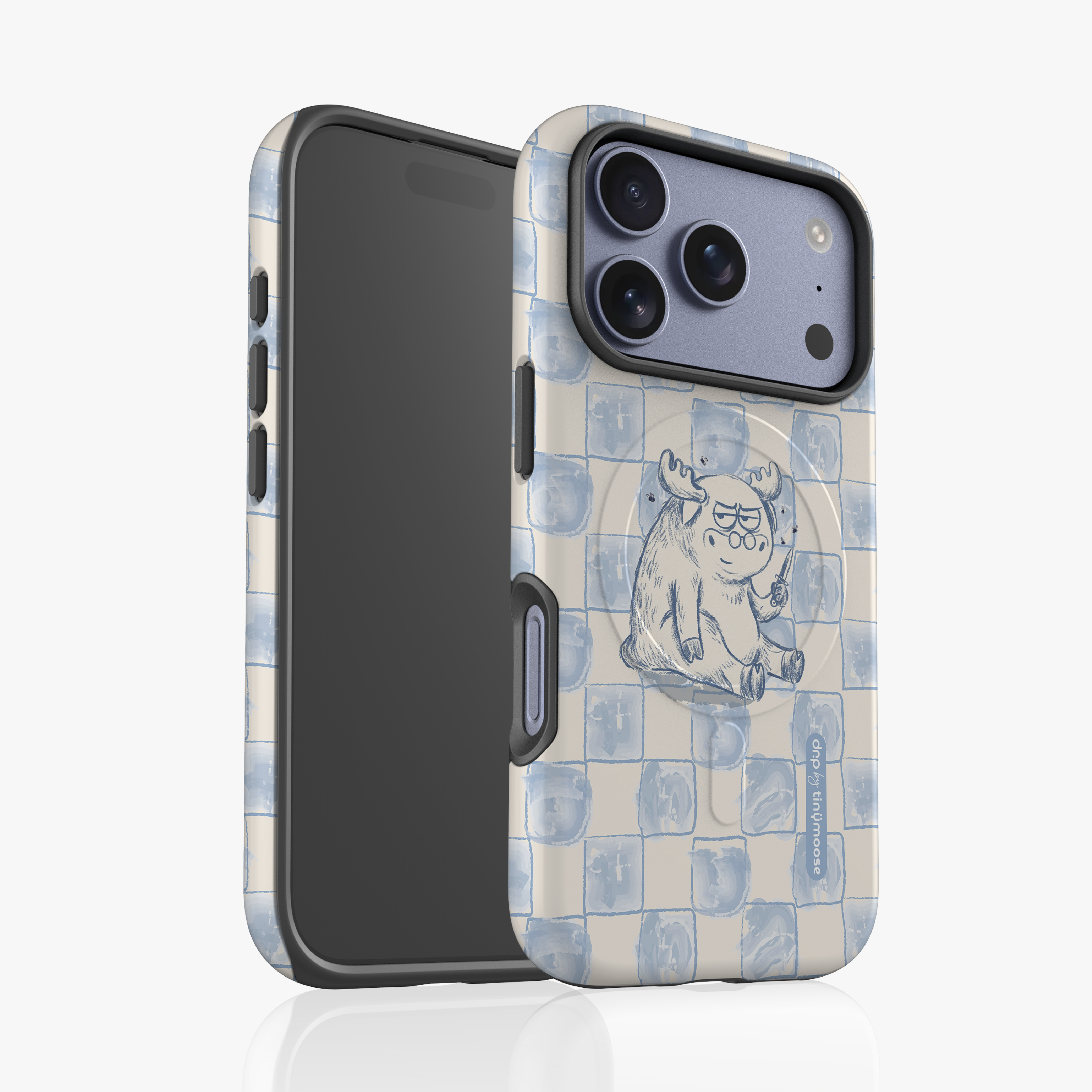 Grumpy Moose Glossy MagSafe Tough Case for iPhone