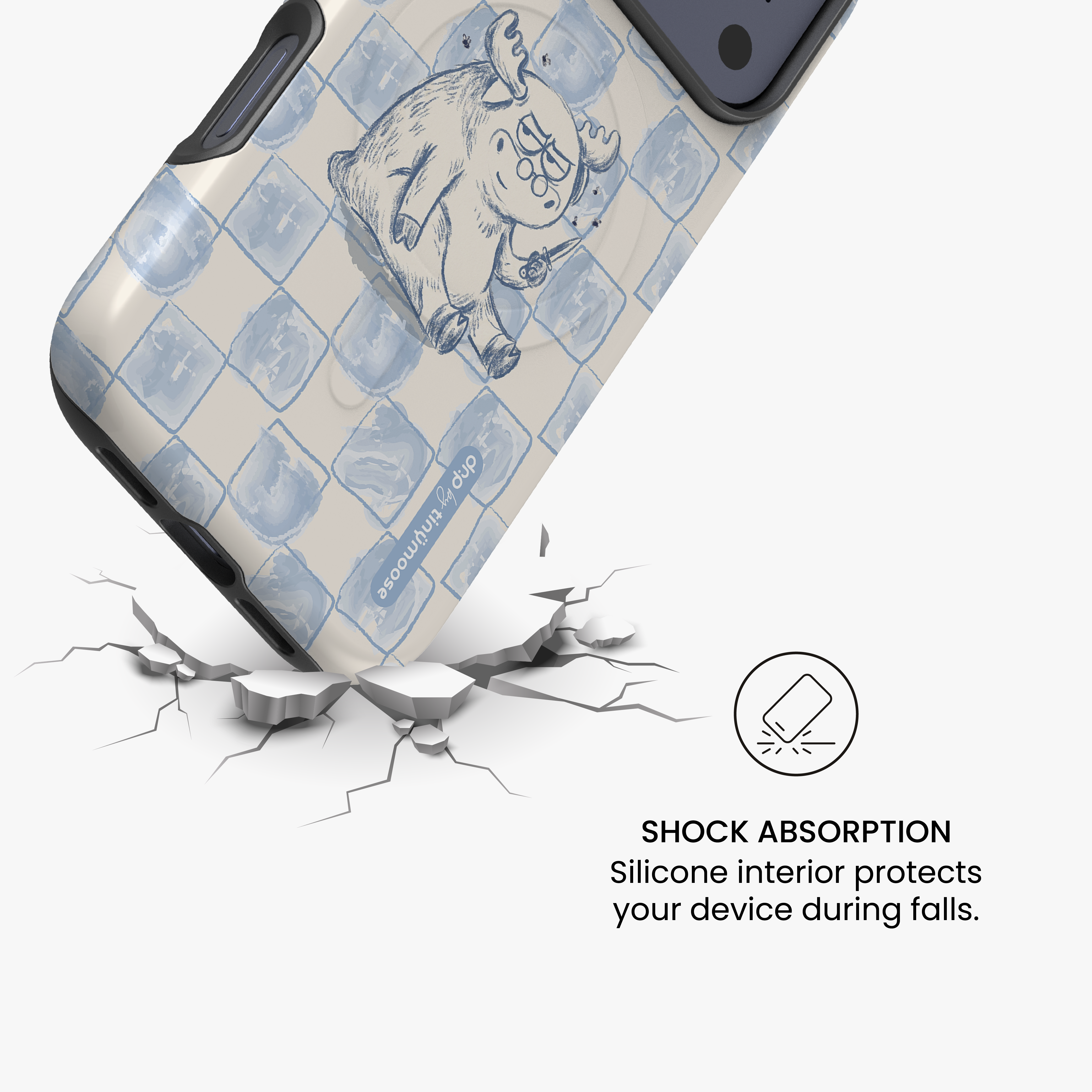 Grumpy Moose Glossy MagSafe Tough Case for iPhone