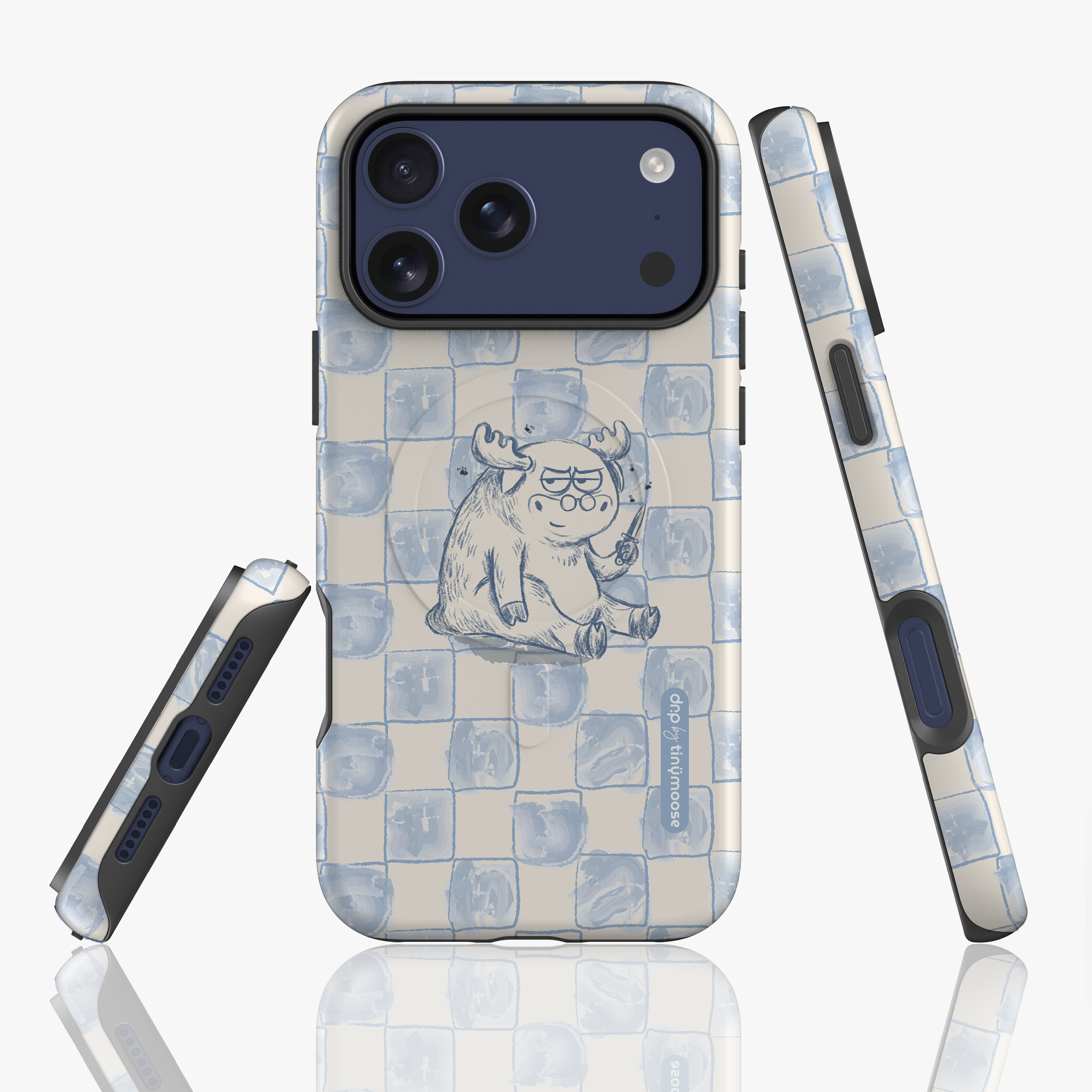Grumpy Moose Glossy MagSafe Tough Case for iPhone